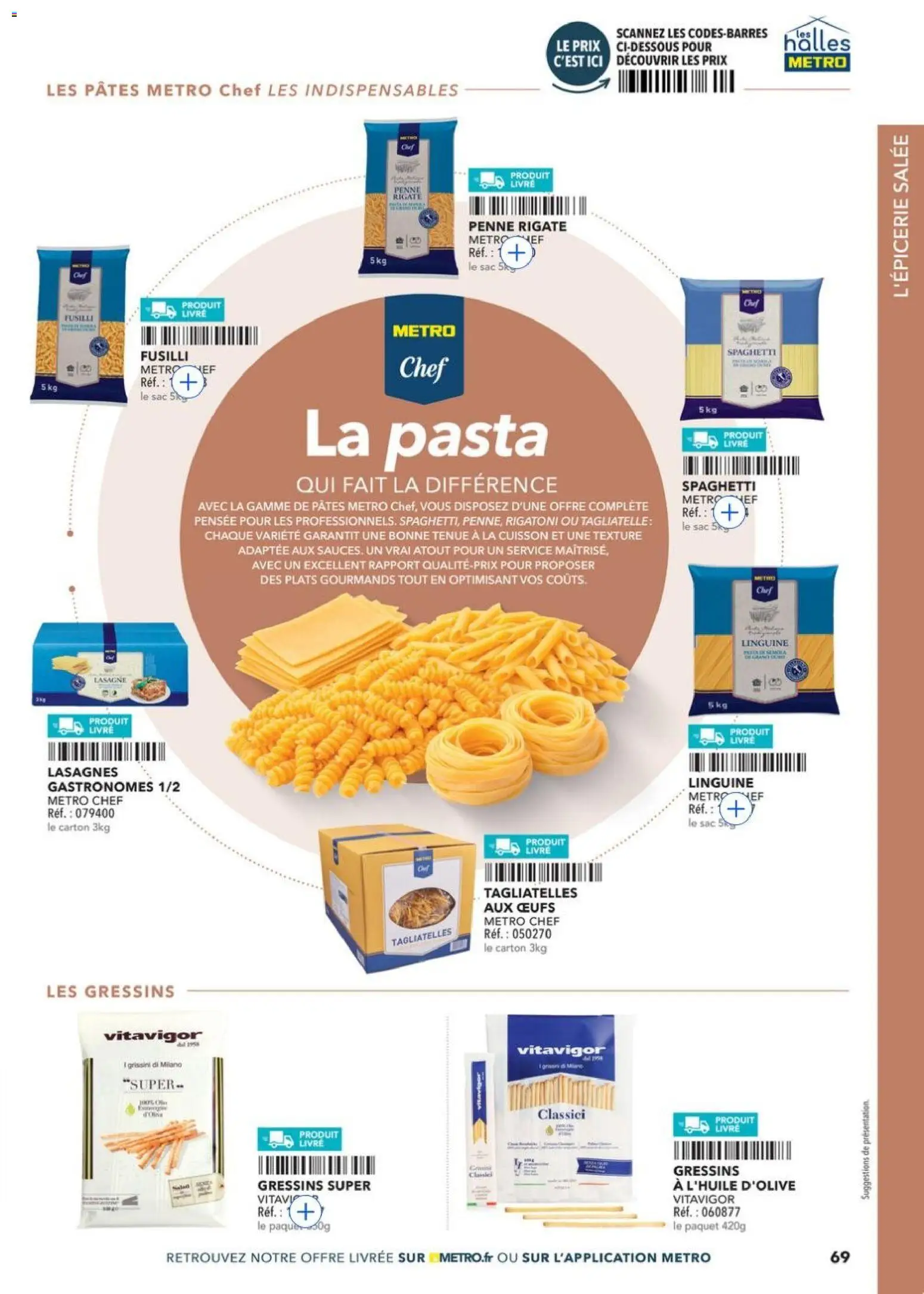 {H1} | Page: 69 | Produits: Sac, Lasagnes, Œufs, Livre
