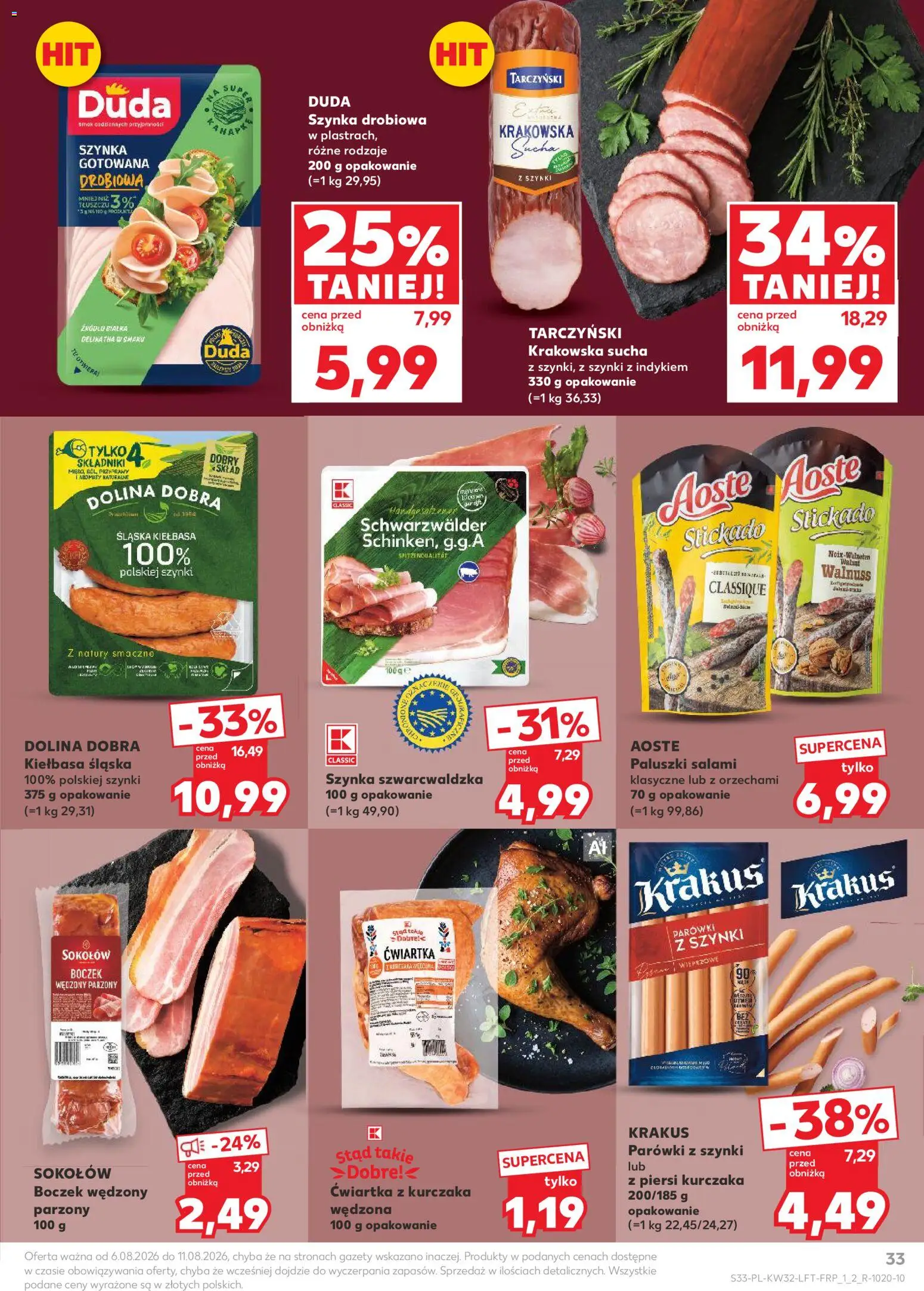 Kaufland gazetka od 06.08.2026 | Strona: 33