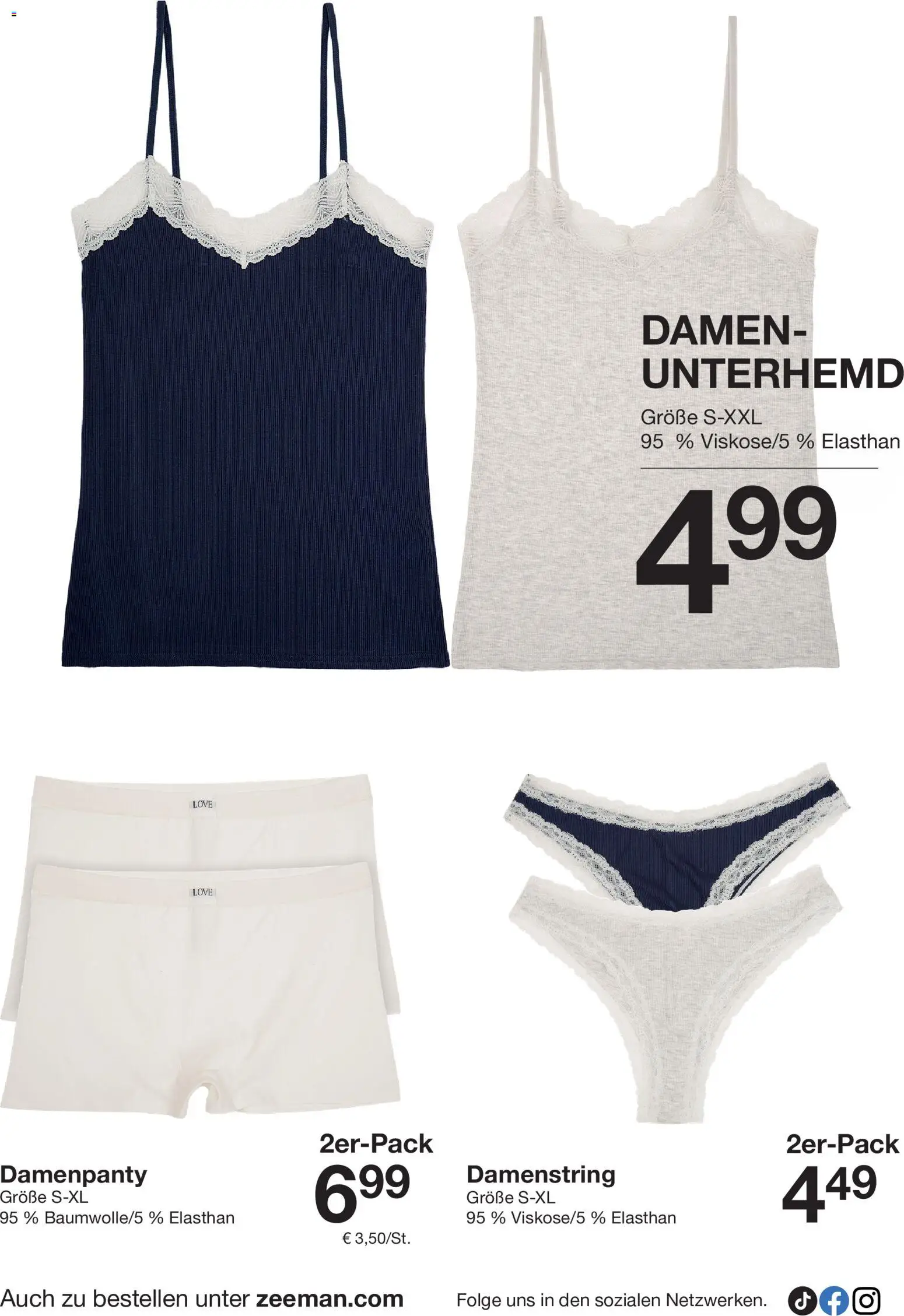 Zeeman Prospekt – gültig ab 05.09.2026 | Seite: 12 | Produkte: Unterhemd