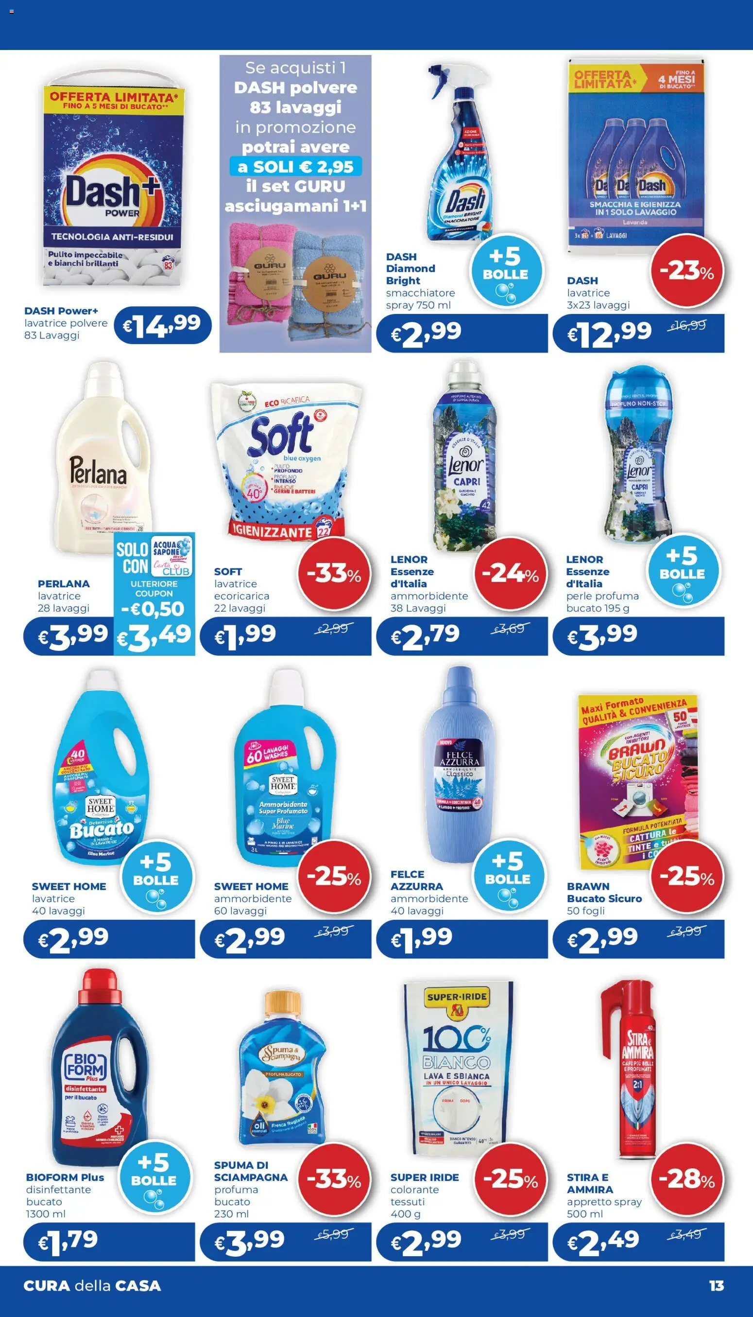 Volantino Acqua e Sapone del 13/08/2026 | Pagina: 13