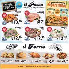 Anteprima del volantino Coal volantino èccoMi Cesena valido a partire dal 10/09/2026 | Pagina: 12 | Prodotti: Crema, Pesce, Il forno, Pesce spada