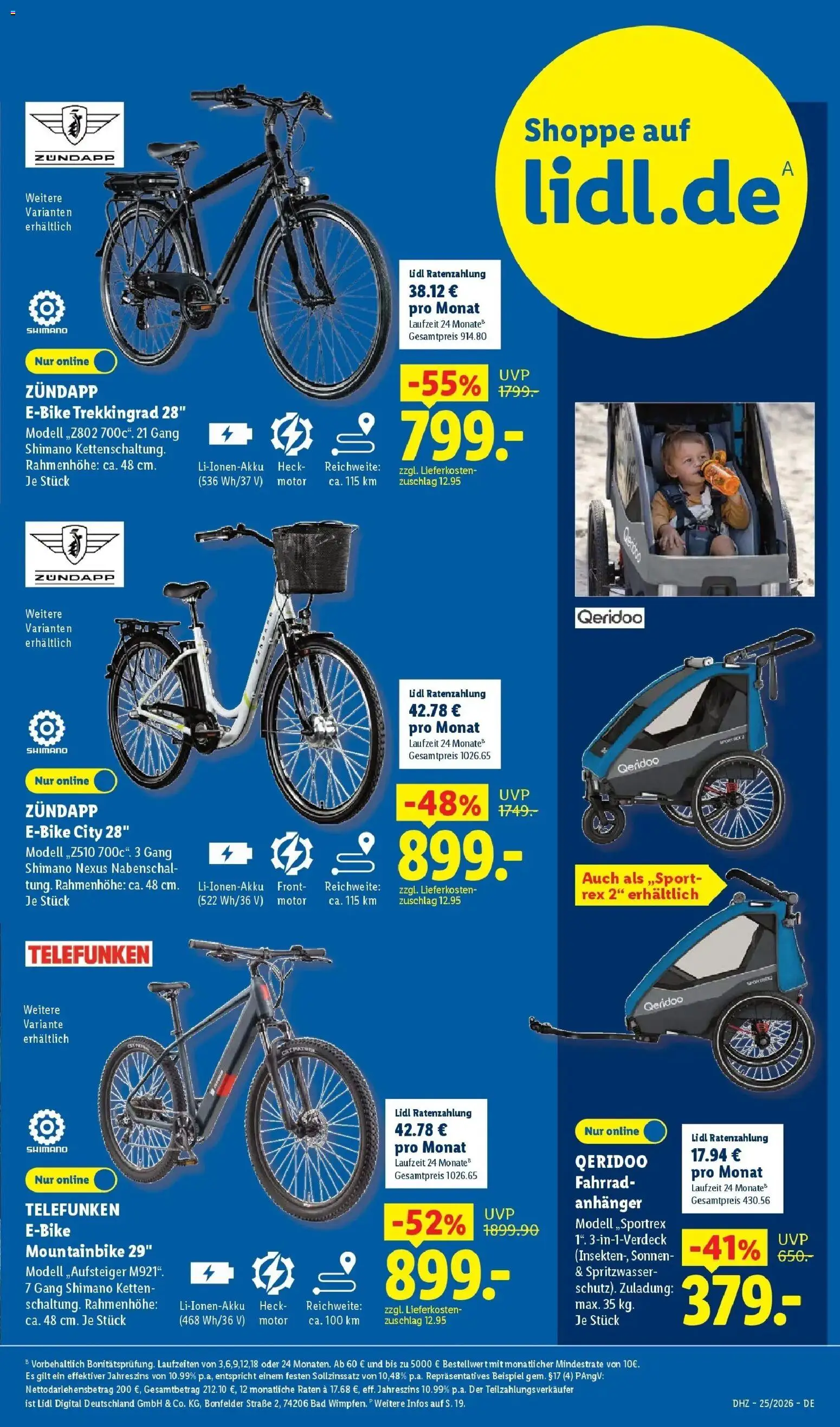 Lidl Prospekt Senftenberg – gültig ab 15.06.2026 | Seite: 15 | Produkte: Bad, Mountainbike