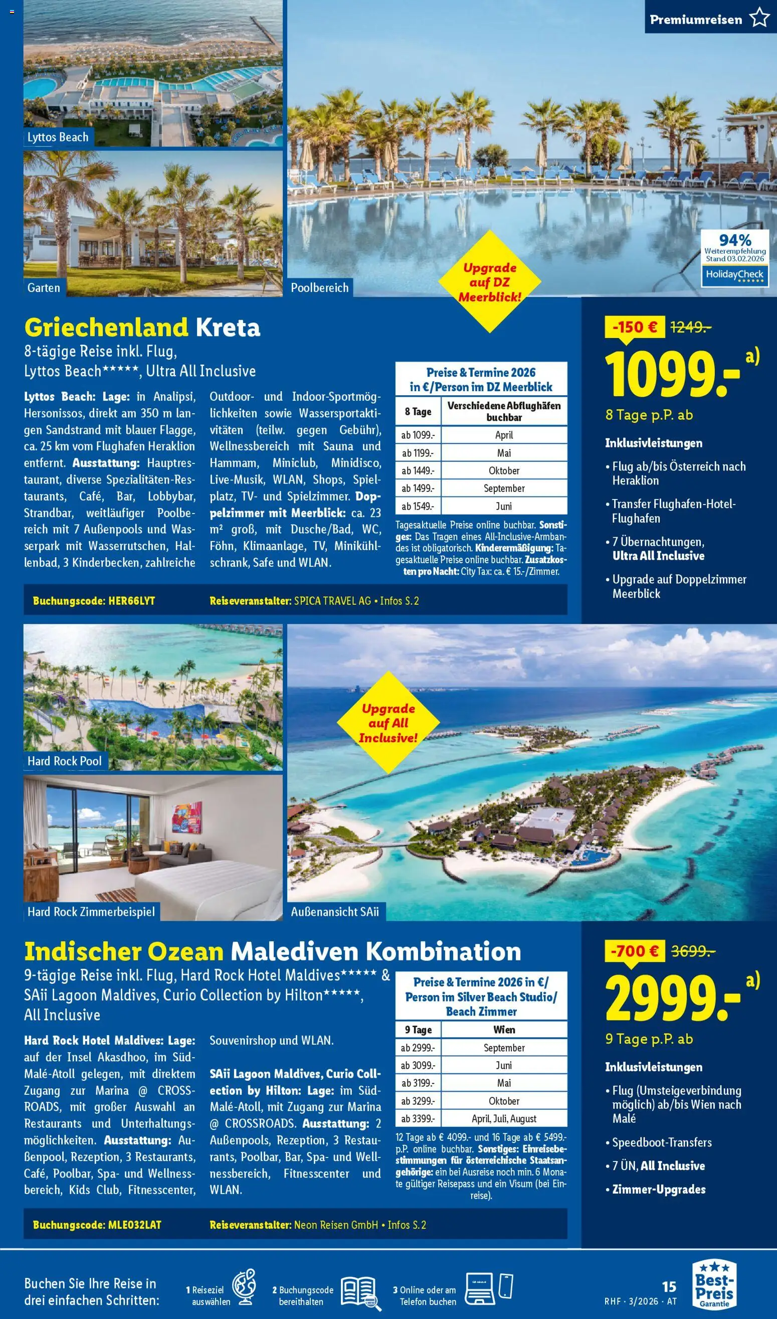 Lidl Februar/März Reise - Highlights gültig ab 28.02.2026 | Seite: 15 | Produkte: Rock, Telefon, TV, Spiel