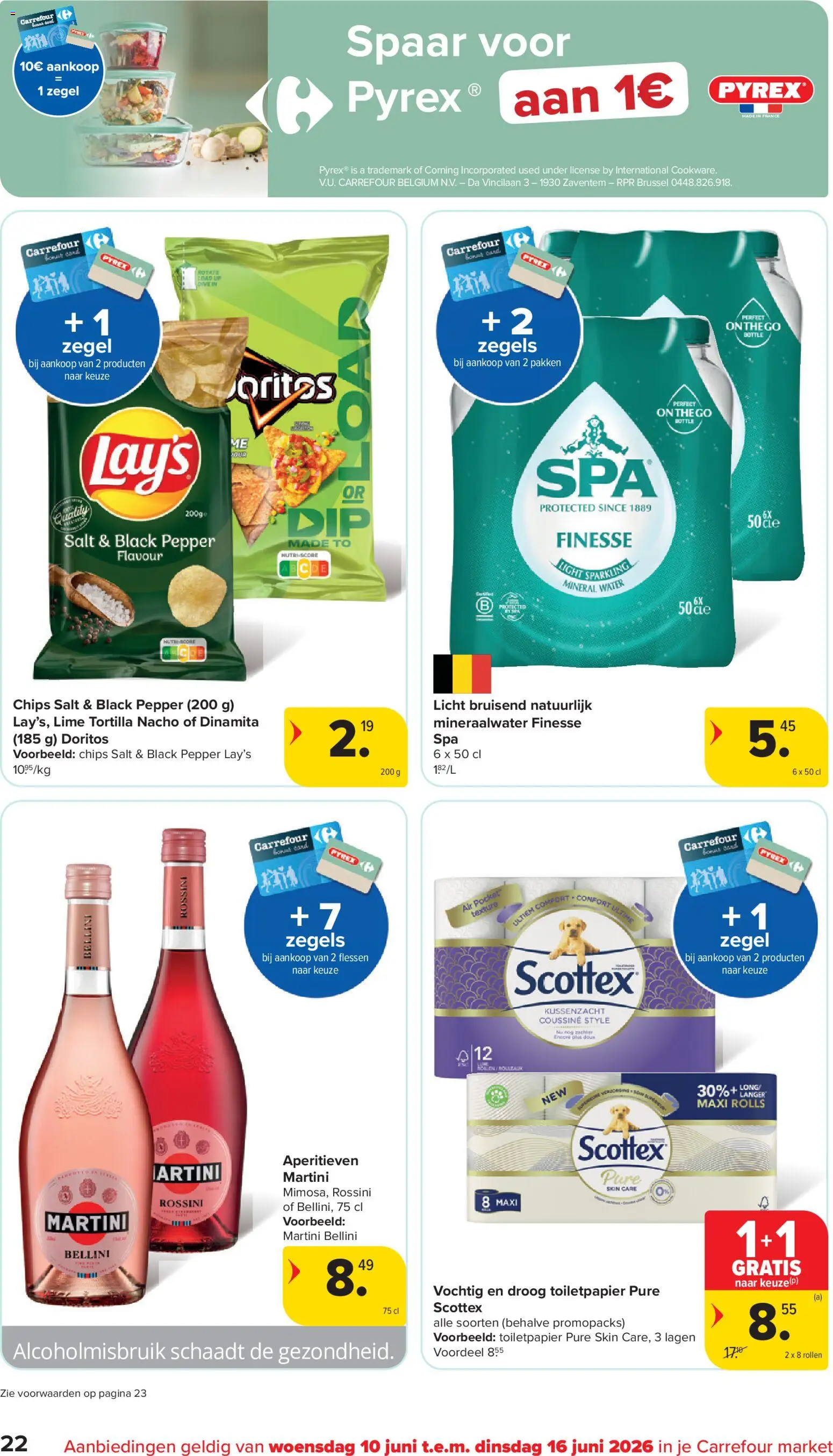 {H1} | Pagina: 22 | Producten: Chips, Tortilla, Doritos, Toiletpapier