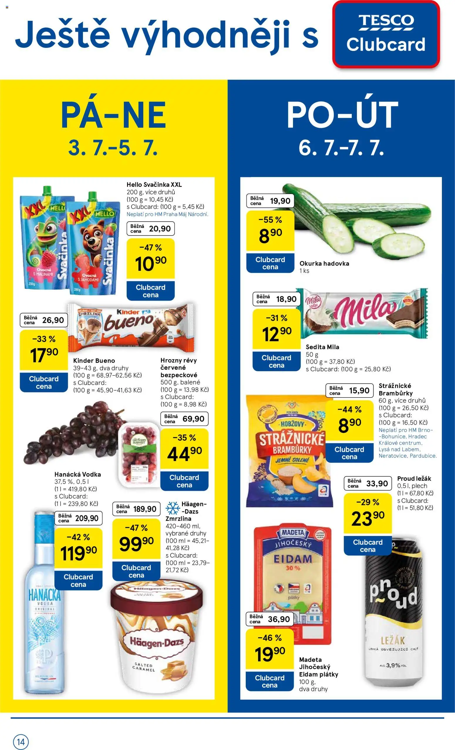 Tesco leták - Hypermarket od 01.07.2026 | Strana: 14