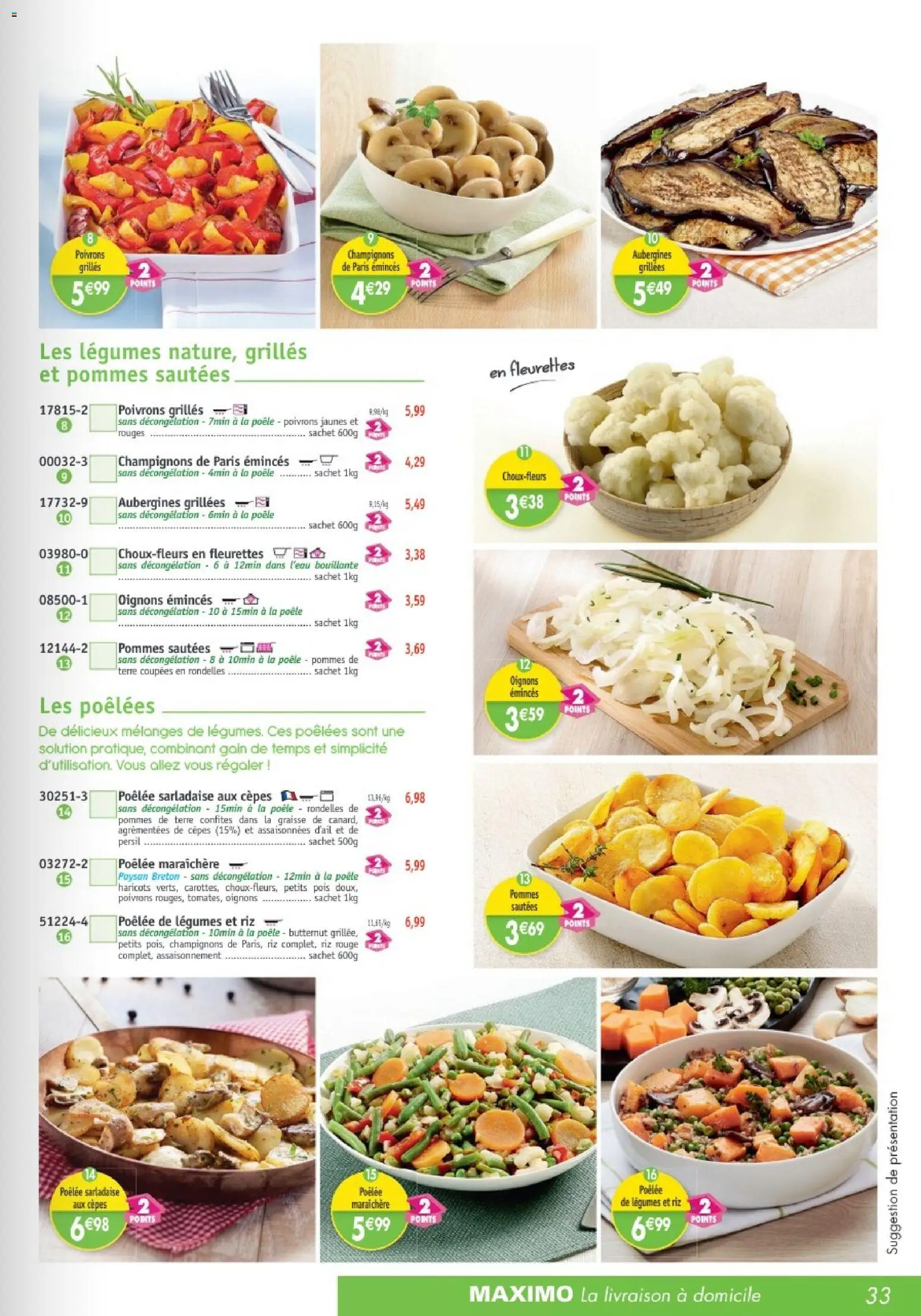 {H1} | Page: 33 | Produits: Poêle, Persil, Butternut, Pommes
