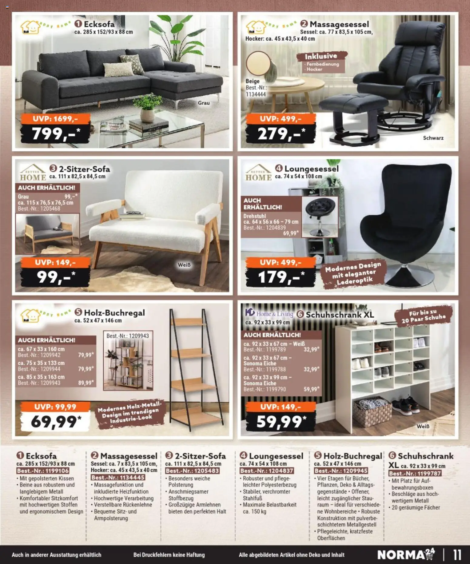Norma Bestellmagazin September 2026 – gültig ab 01.09.2026 | Seite: 11
