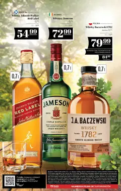Pogląd oferty "POLOmarket katalog - Alkoholi" - ważna od 23.04.2026 | Strona: 20 | Produkty: Jameson, Red label, Whisky