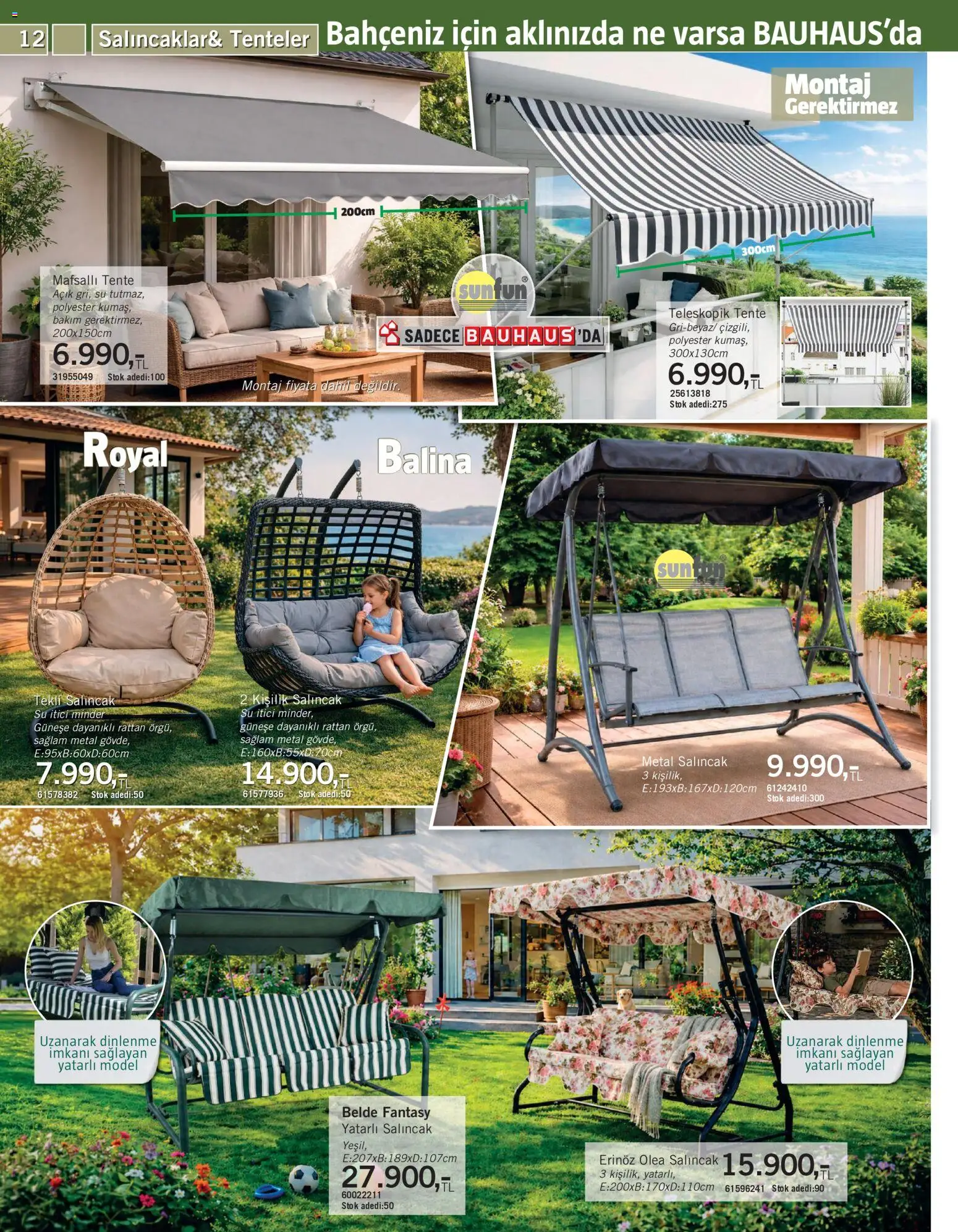 Bauhaus Katalog - 09.05.2026 tarihinden itibaren geçerlidir | Sayfa: 12