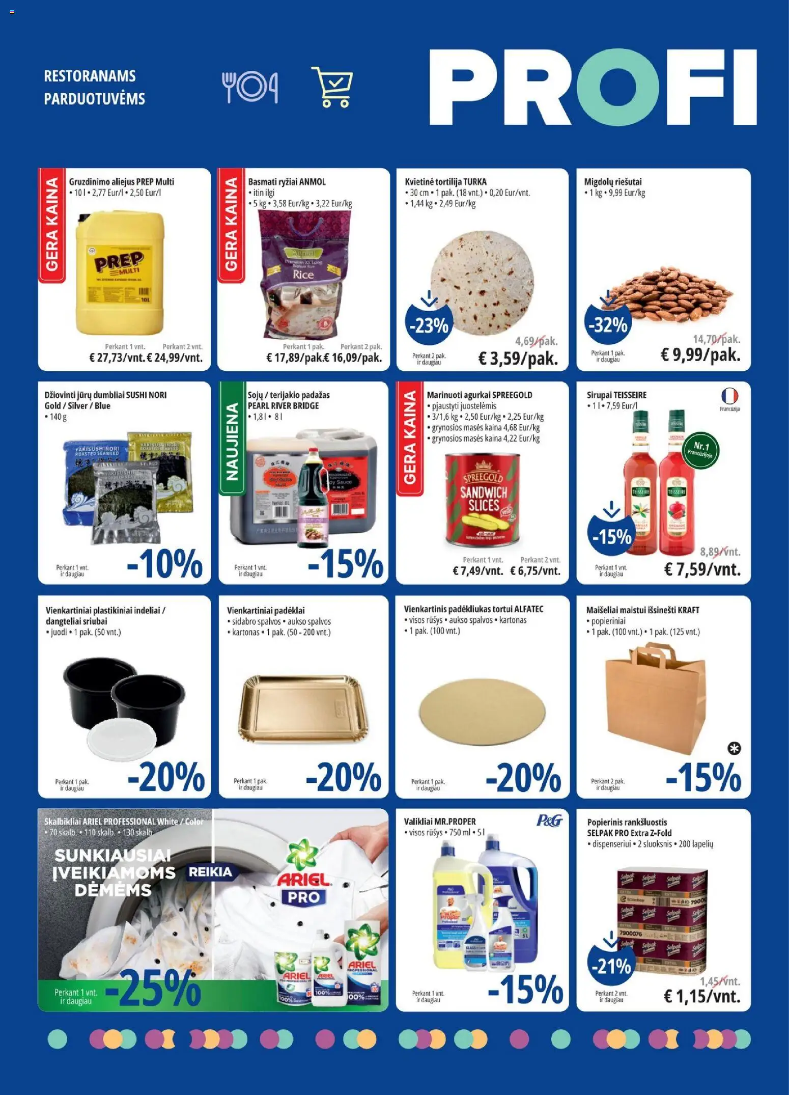 ePromo akcijos nuo 2026.08.26 | Puslapis: 7 | Prekių: Riešutai, Agurkai, Rankšluostis, Padažas