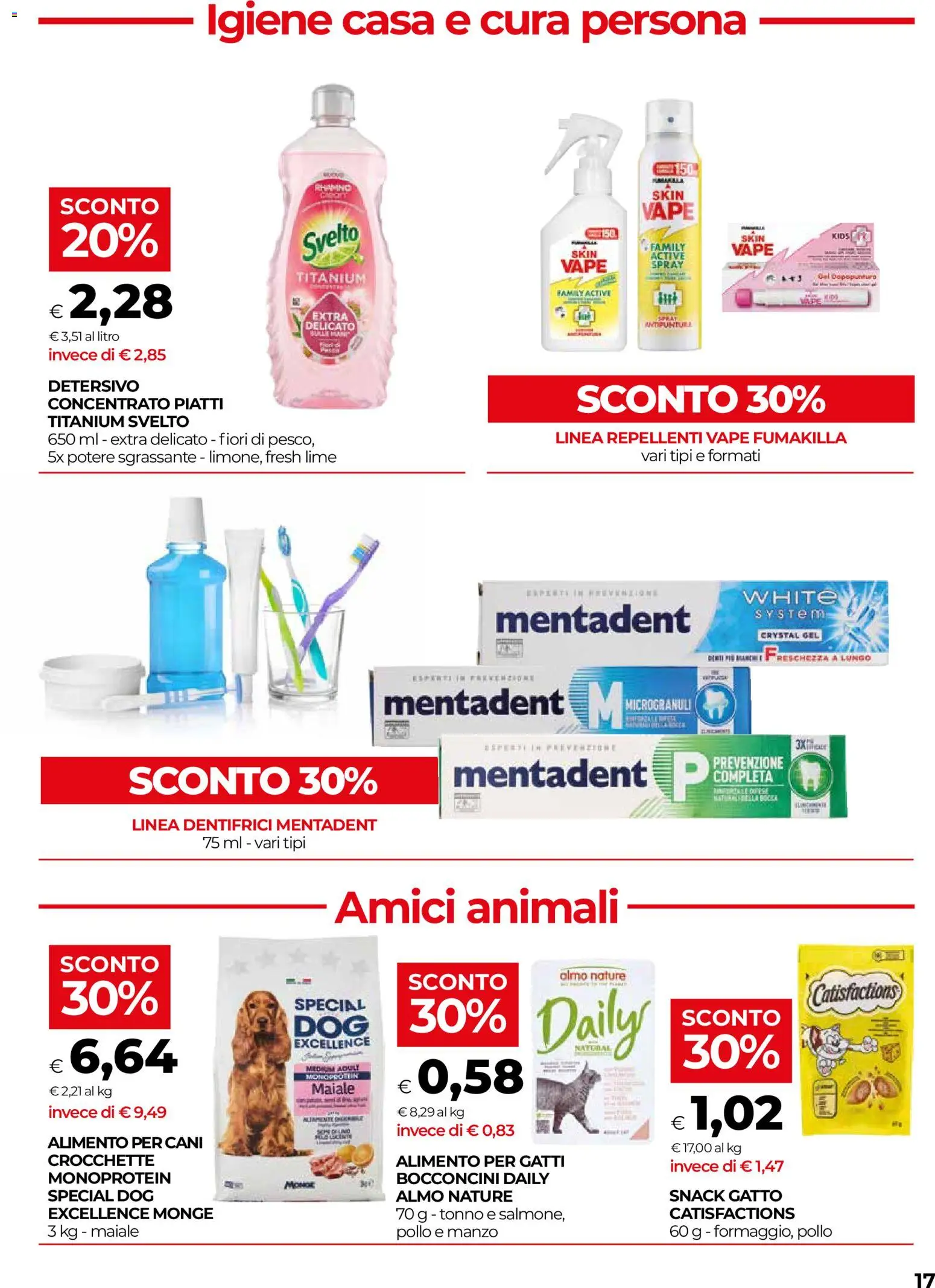 Volantino COOP del 06/08/2026 | Pagina: 17 | Prodotti: Pollo, Maiale, Crocchette, Tonno