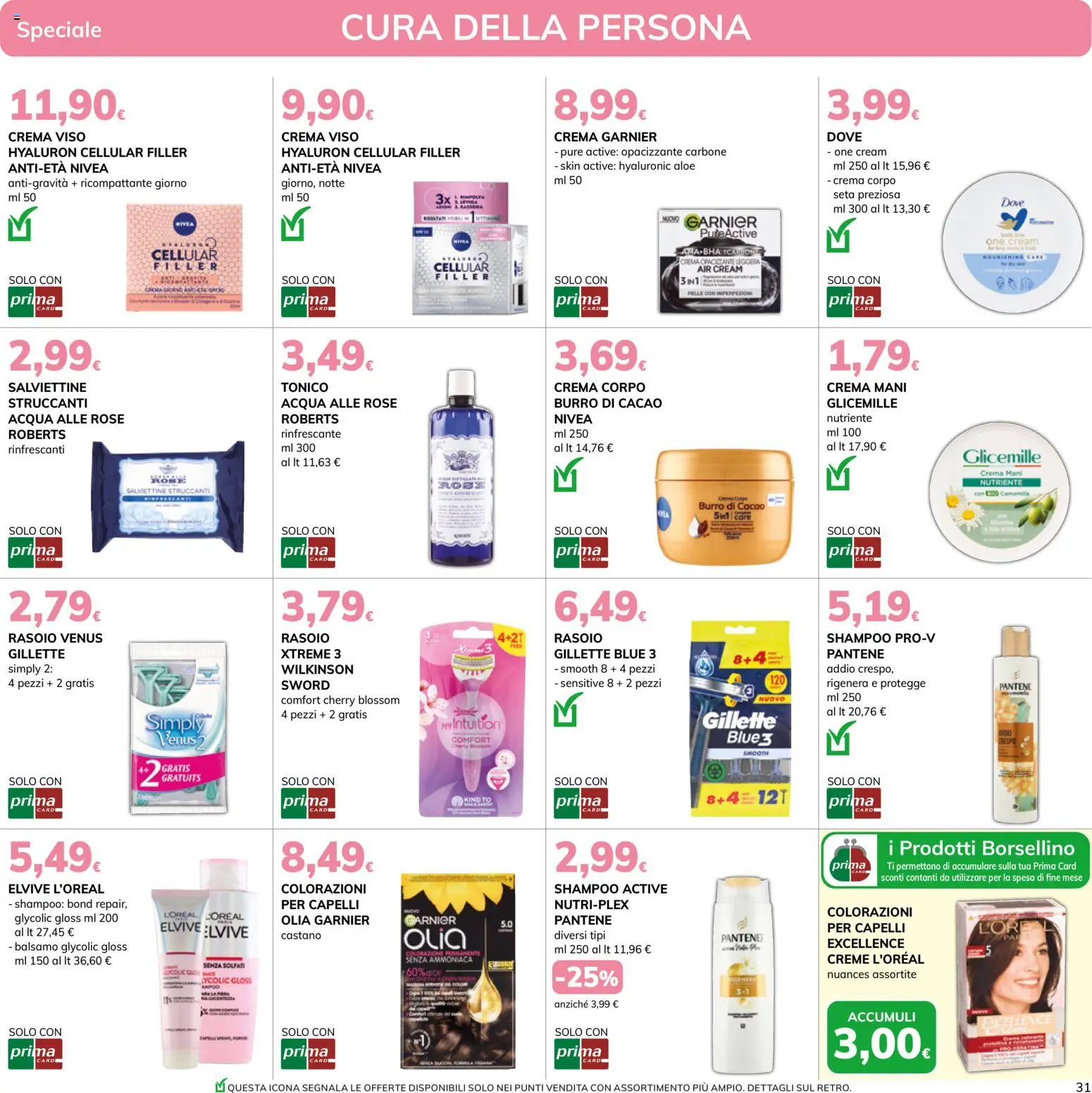 Volantino Basko del 07.05.2026 | Pagina: 31 | Prodotti: Balsamo, Crema, Acqua, Burro