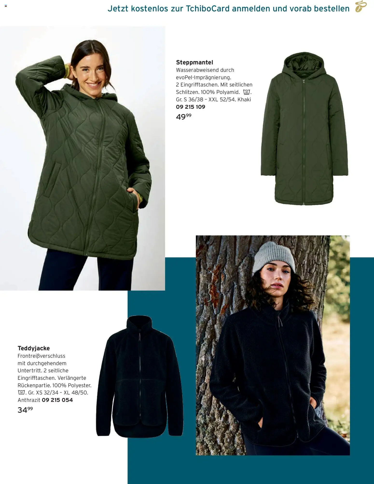 Angebote Tchibo – gültig ab 01.09.2026 | Seite: 25 | Produkte: Steppmantel