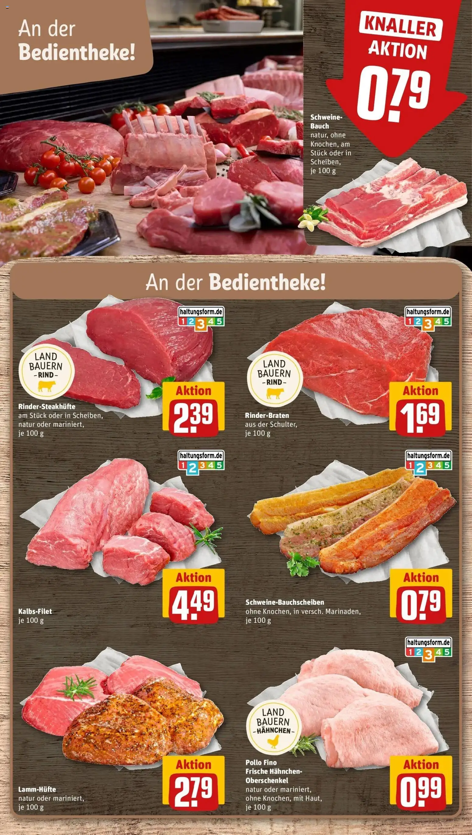 REWE Prospekt ab 17.08.2026 zum Blättern » Angebote | Seite: 12 | Produkte: Rinderbraten, Hahnchen