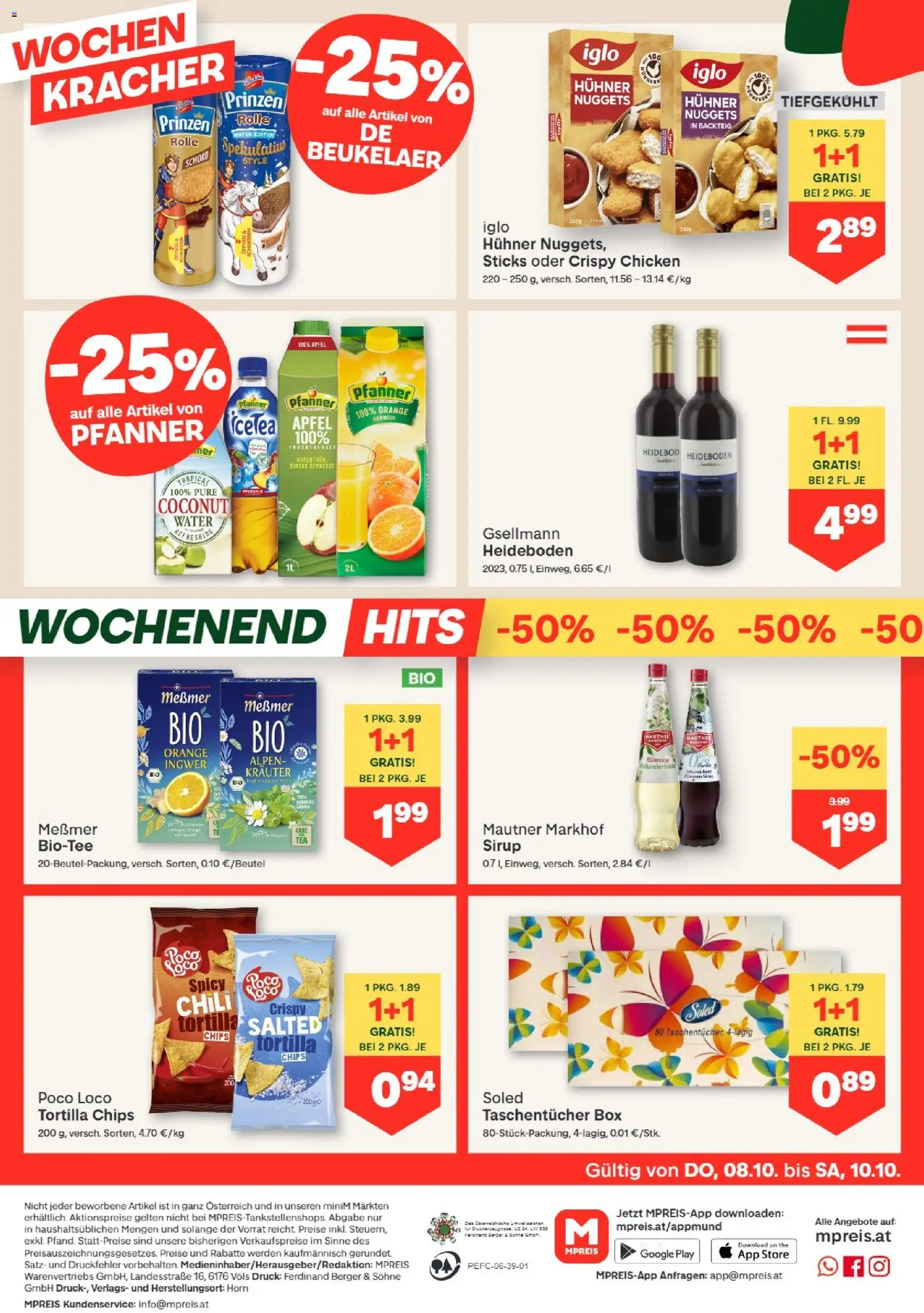 MPREIS Hohenems gültig ab 08.10.2026 | Seite: 12 | Produkte: Chips, Pfirsich, Chili, Äpfel