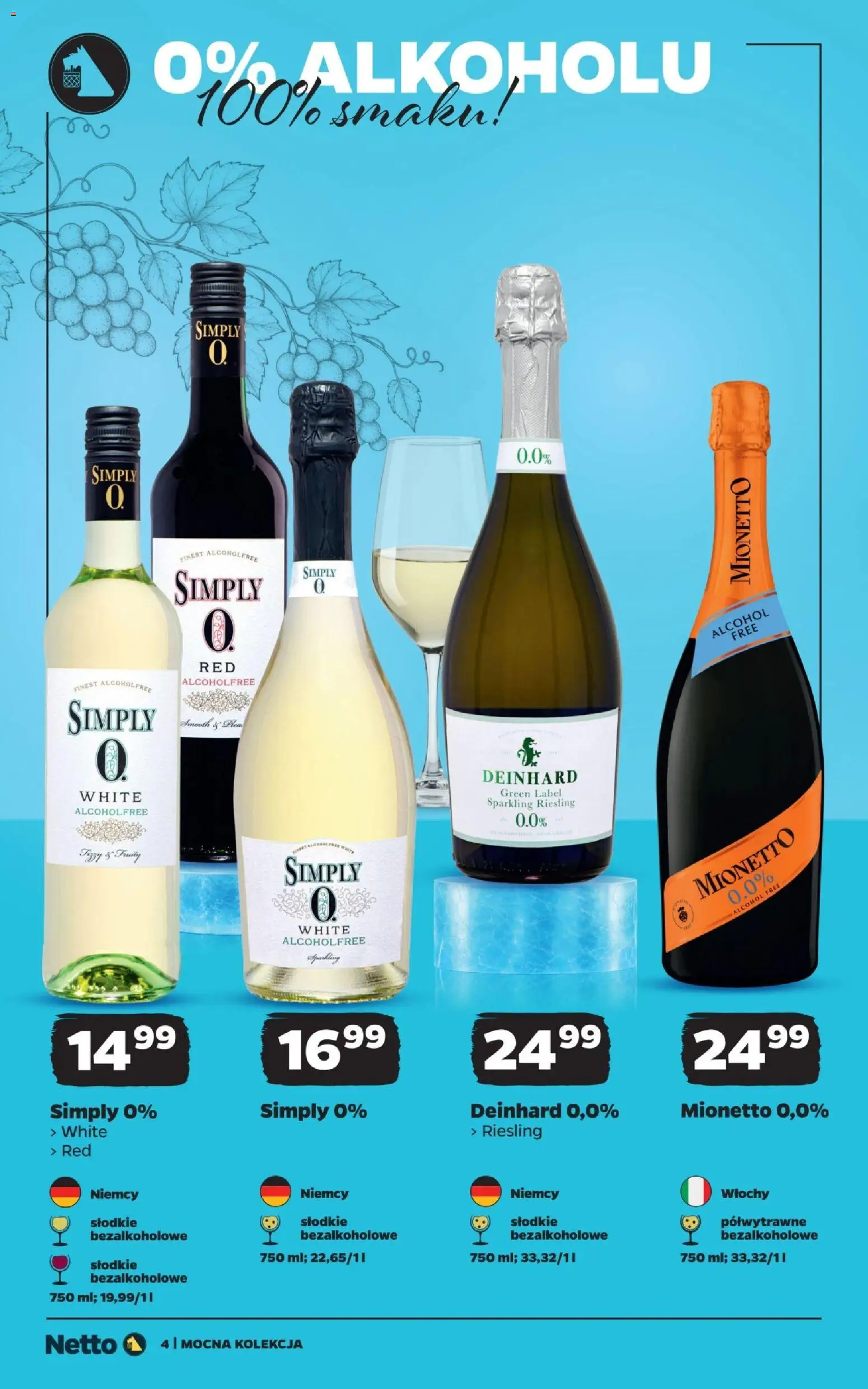 Netto gazetka - Wina od 25.10.2026 | Strona: 4 | Produkty: Riesling