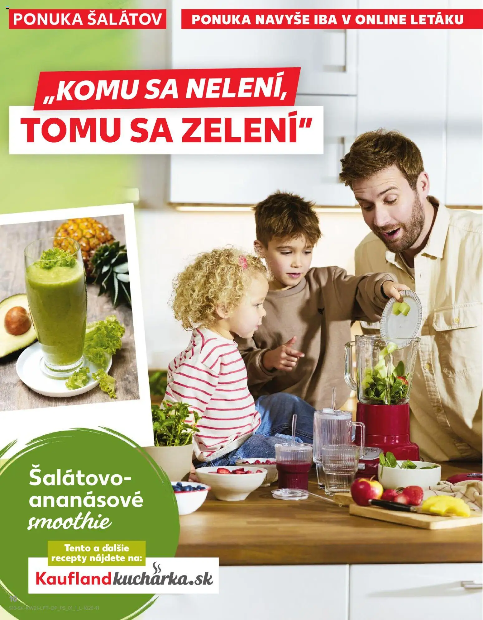 Kaufland SK akciós ujság - amely érvényes a következő dátumtól: 21.05.2026 | Oldal: 10 | Termékek: Smoothie