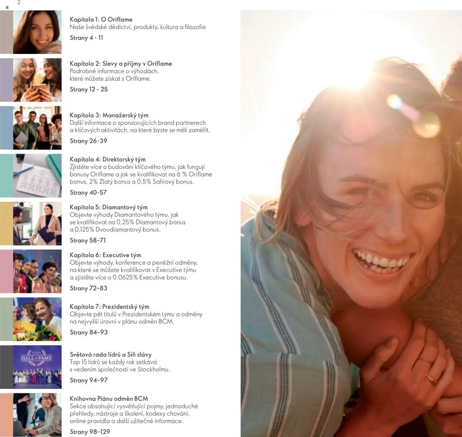 Oriflame katalog Plán odměn pro Brand Partnery od 21.07.2026 | Strana: 2