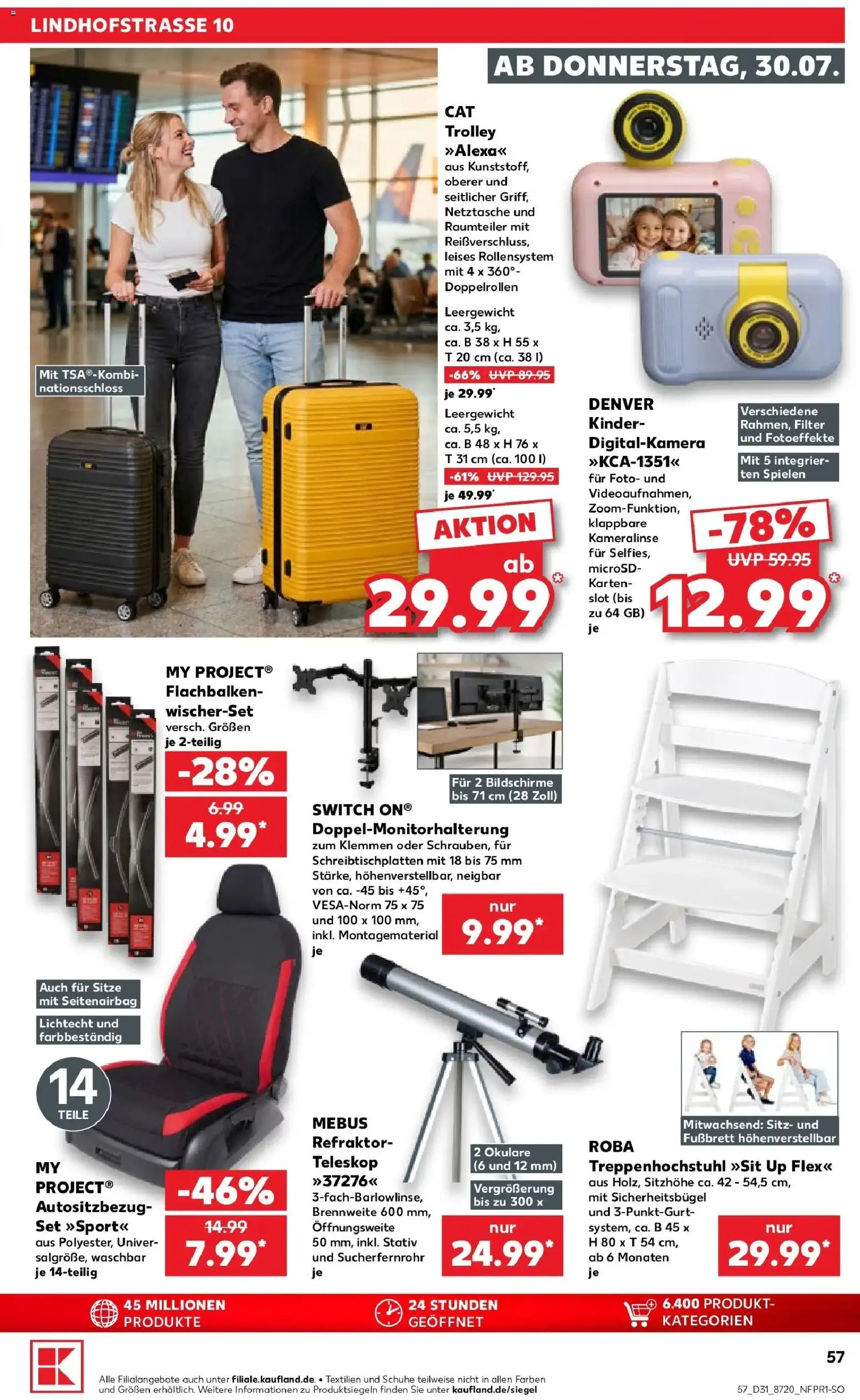 Kaufland Prospekt Eggenfelden – gültig ab 27.07.2026 | Seite: 66 | Produkte: Raumteiler, Digitalkamera, Stativ