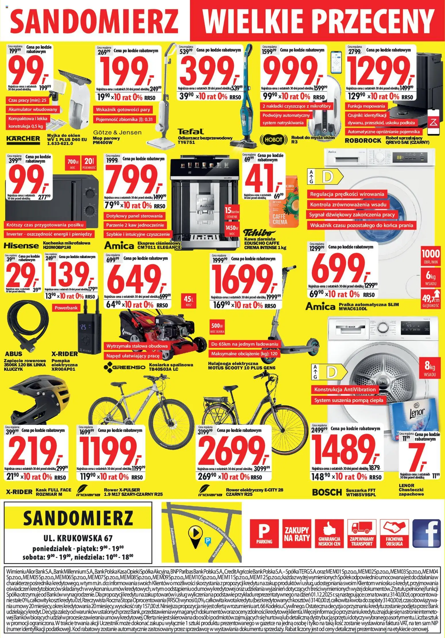 Mediaexpert promocje - Wielkie przeceny Sandomierz od 21.05.2026 | Strona: 8 | Produkty: Kuchenka mikrofalowa, Ekspres ciśnieniowy, Tchibo, Hulajnoga elektryczna