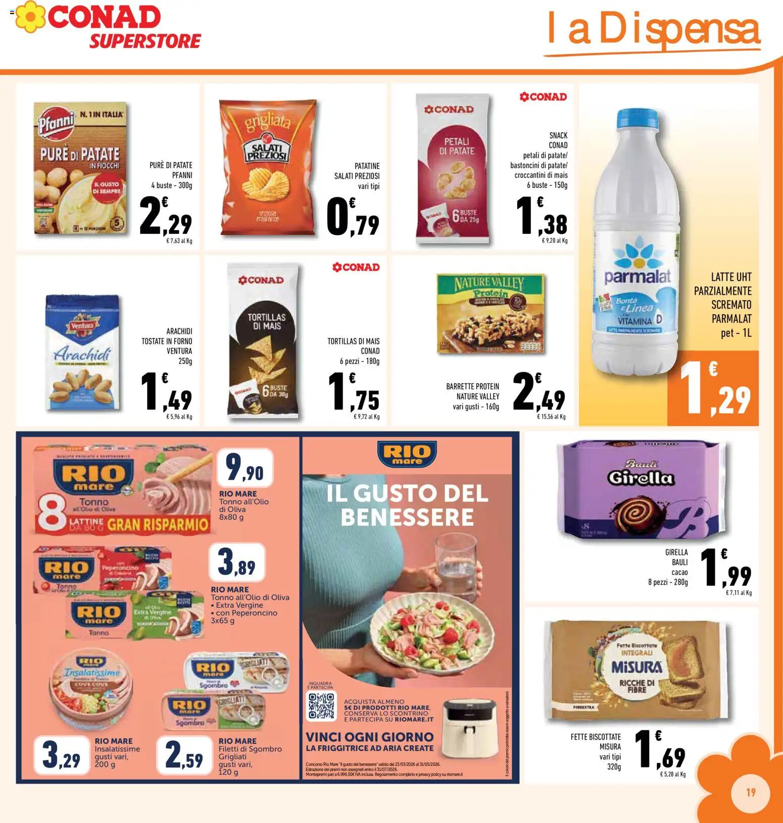 Volantino Conad del 06.05.2026 | Pagina: 19 | Prodotti: Friggitrice ad aria, Cacao, Forno, Olio di Oliva