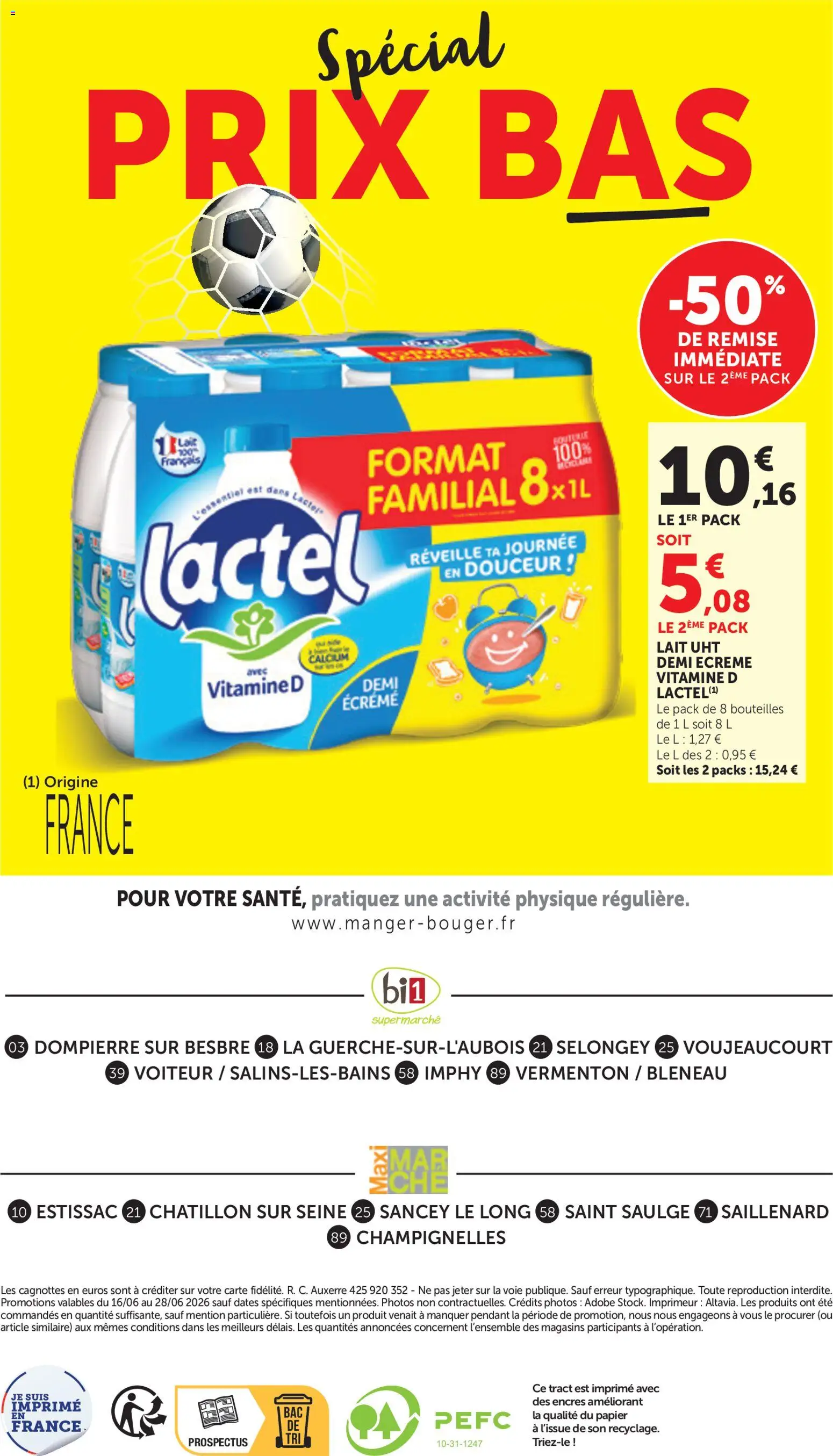 {H1} | Page: 40 | Produits: Lait