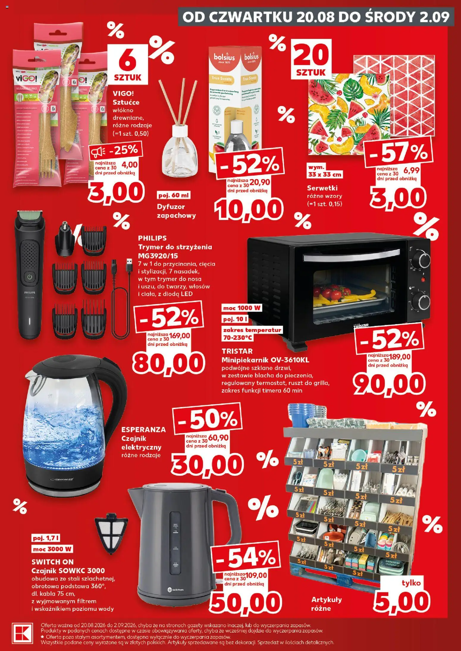 Kaufland Polsko leták - Złap okazje od 20.08.2026 | Strana: 7 | Produkty: Switch On, LED