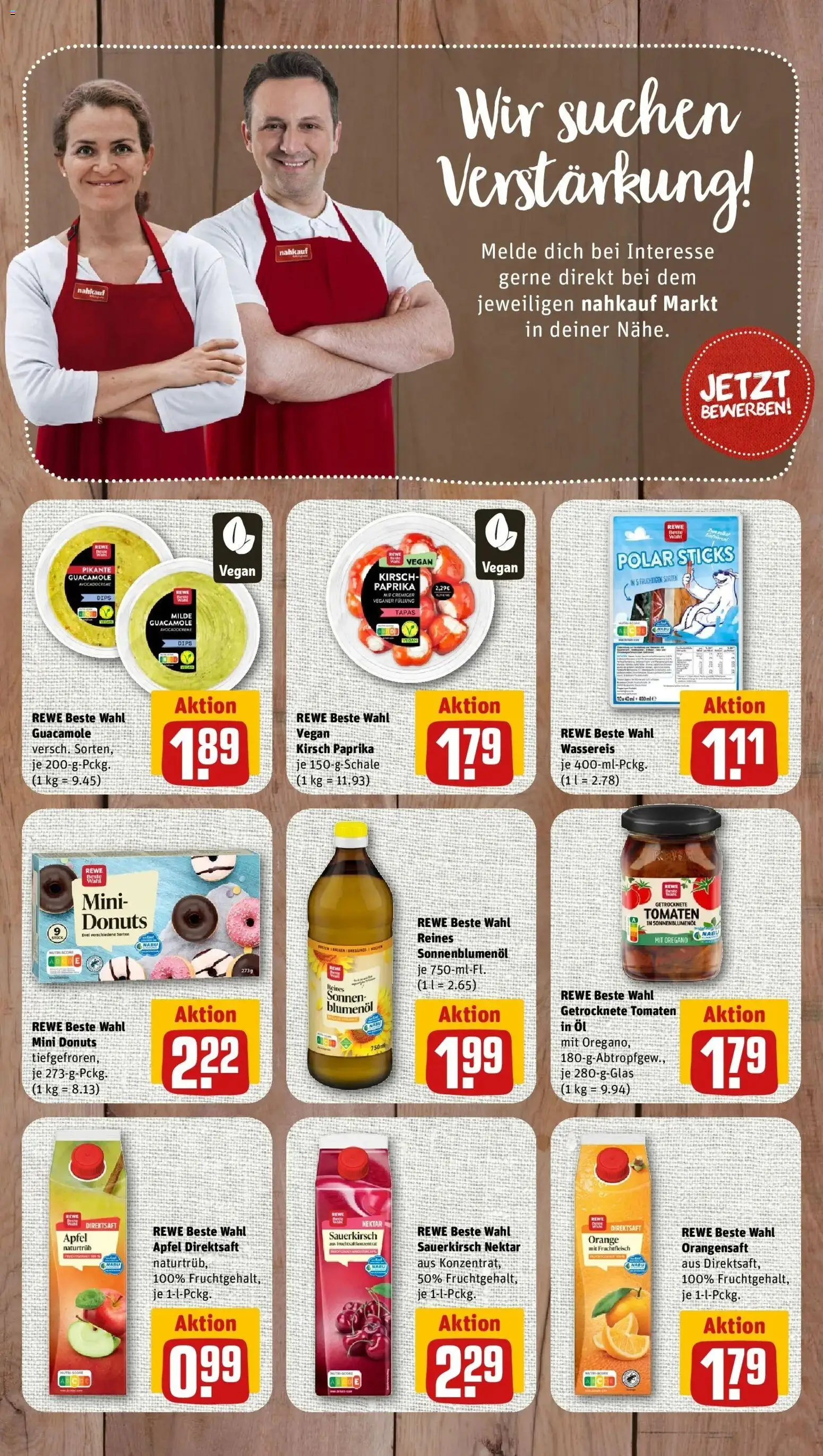 REWE Prospekt ab 10.08.2026 zum Blättern » Angebote | Seite: 7 | Produkte: Öl, Sonnenblumenol, Tomaten, Donuts