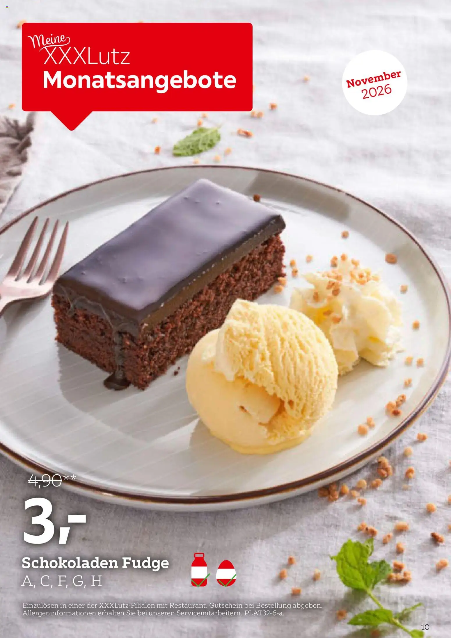 XXXLutz Restaurant gültig ab 01.08.2026 | Seite: 10