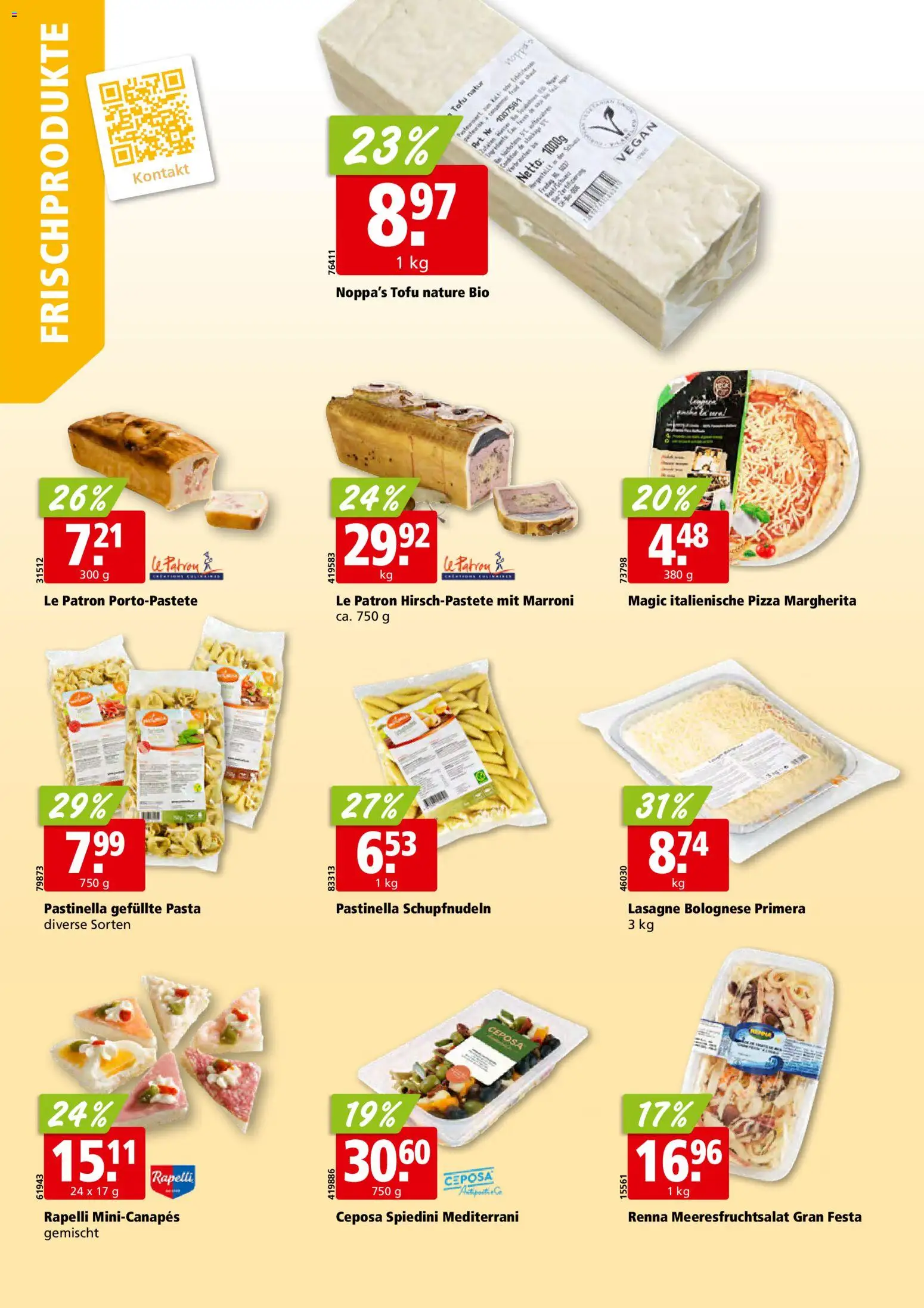 Aligro aktionen – gültig ab 12.10.2026 | Seite: 12 | Produkte: Pizza, Pasta, Tofu