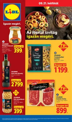 Natív olívaolaj Extra aus Spánien, SOL&MAR Natív olívaolaj Extra aus Spánien 750 ml - amely érvényes a következő dátumtól: 2026.09.17. | Oldal: 70