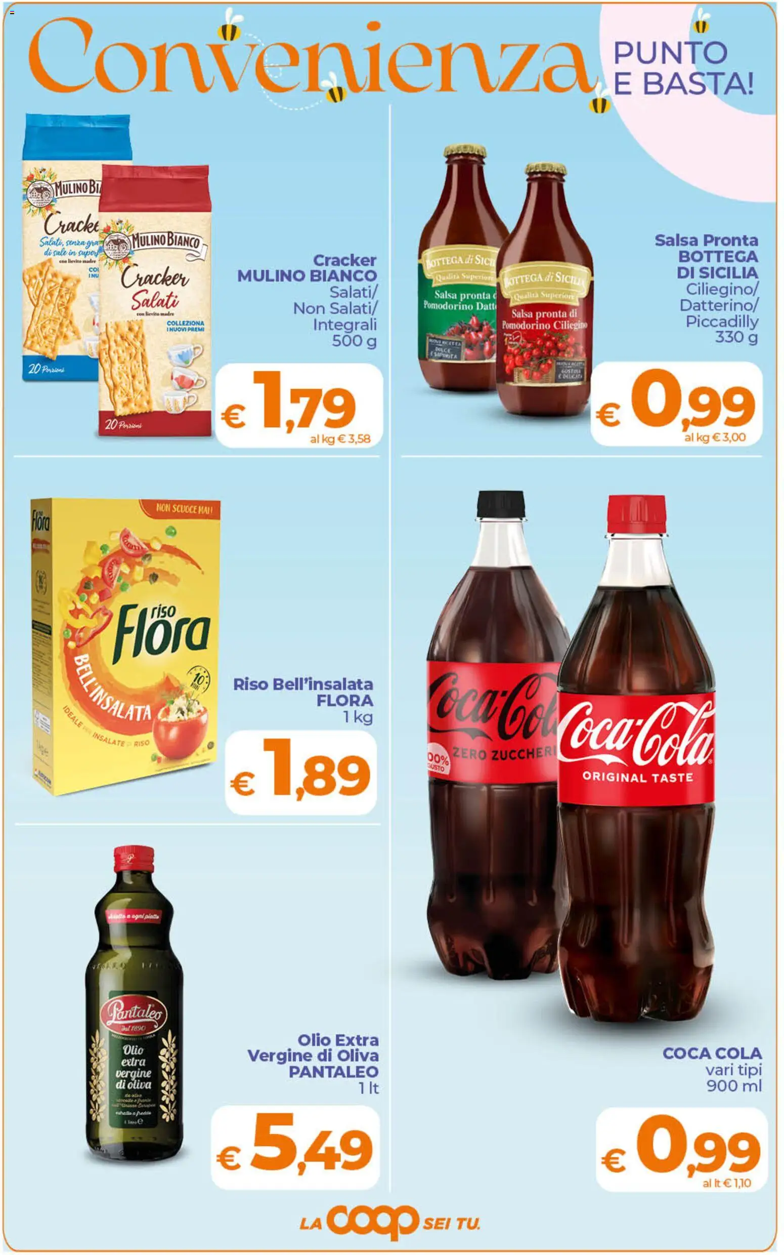 Volantino Ipercoop del 29.05.2026 | Pagina: 5 | Prodotti: Riso, Salsa, Sale, Olio