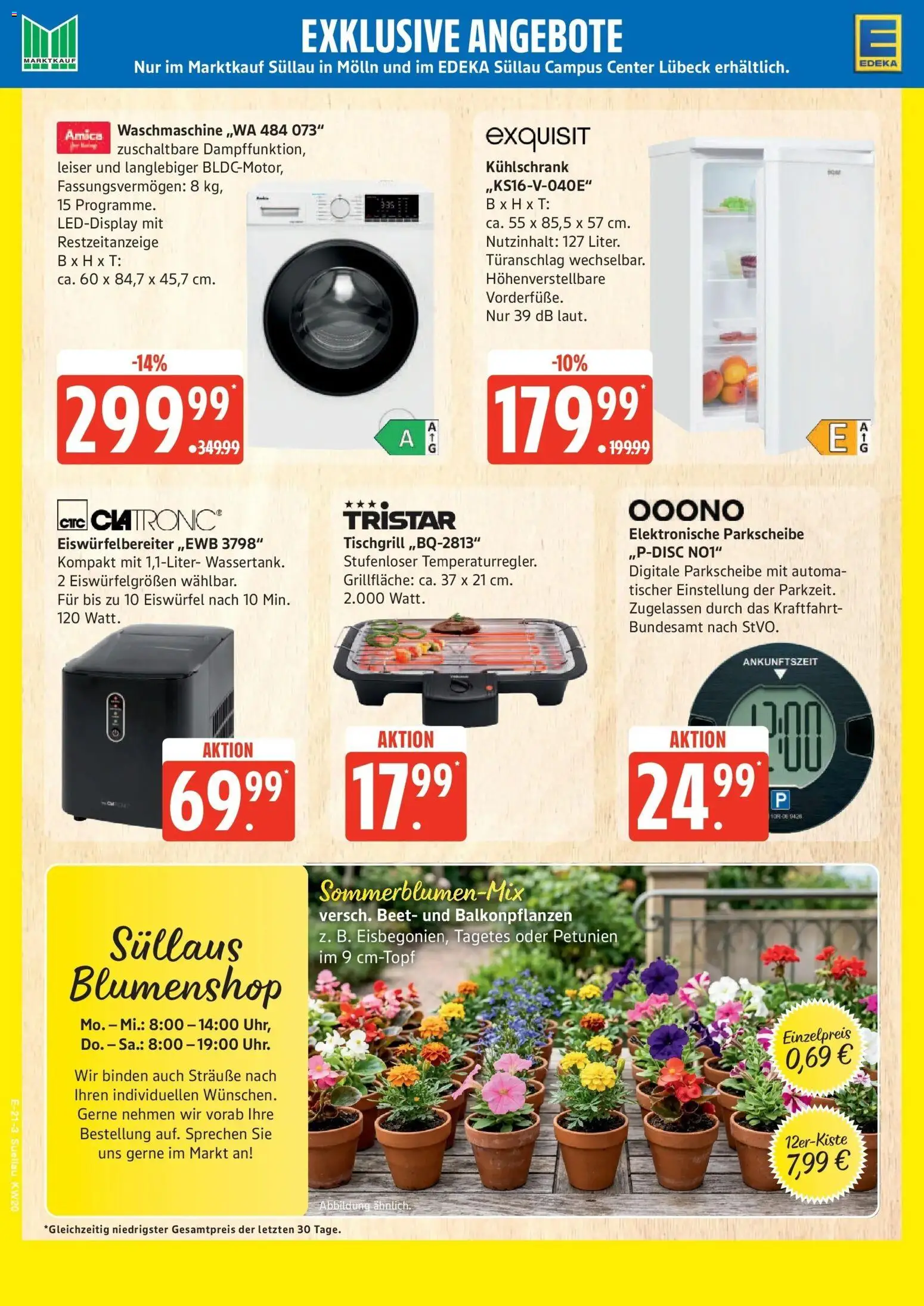 Marktkauf Prospekt Mölln	 – gültig ab 10.05.2026 | Seite: 21 | Produkte: Kühlschrank, Waschmaschine