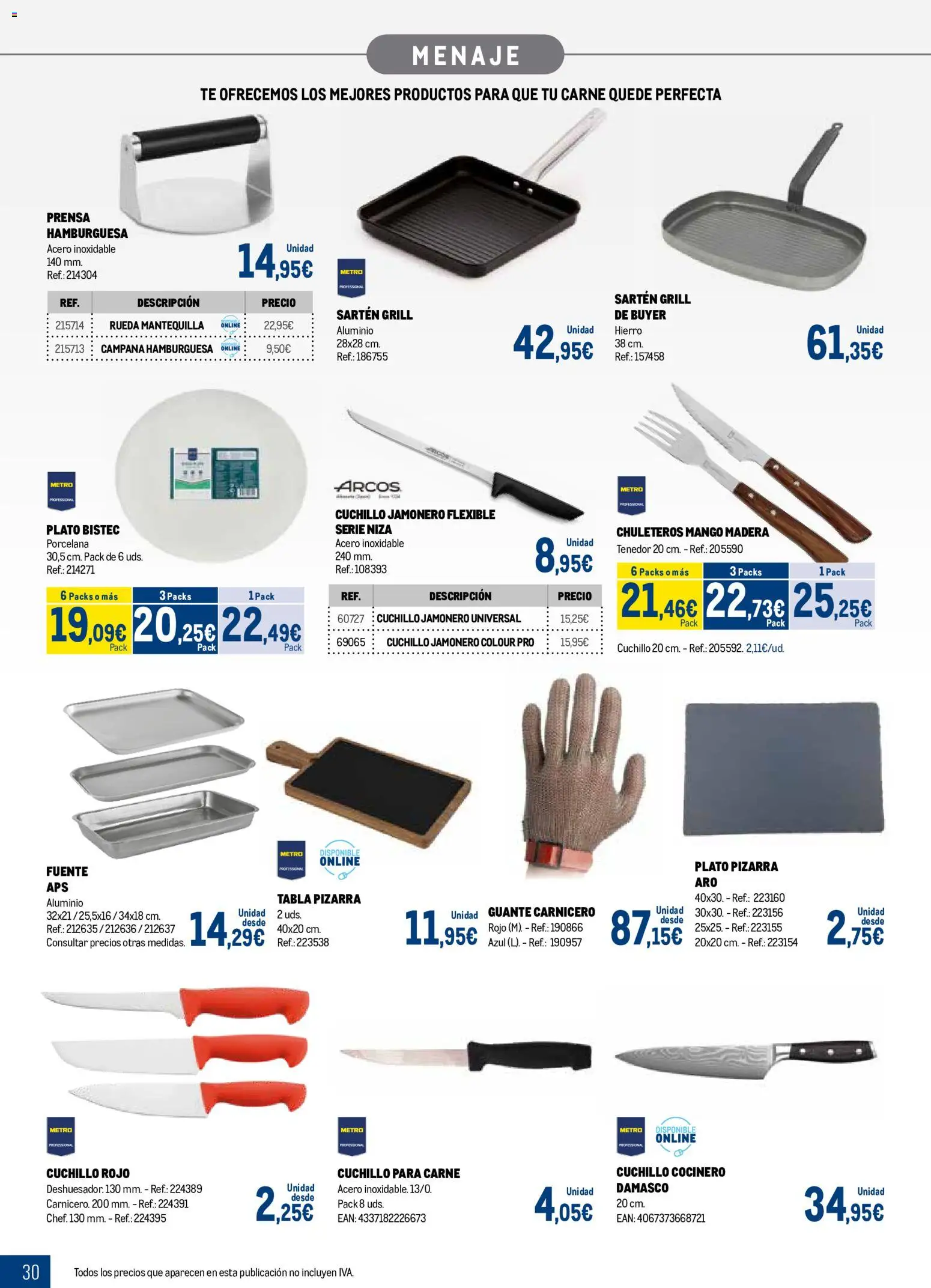 Makro Expertos en carnes │ válido desde el 07/09/2026 | Página: 30 | Productos: Mantequilla, Hamburguesa, Carne, Bistec