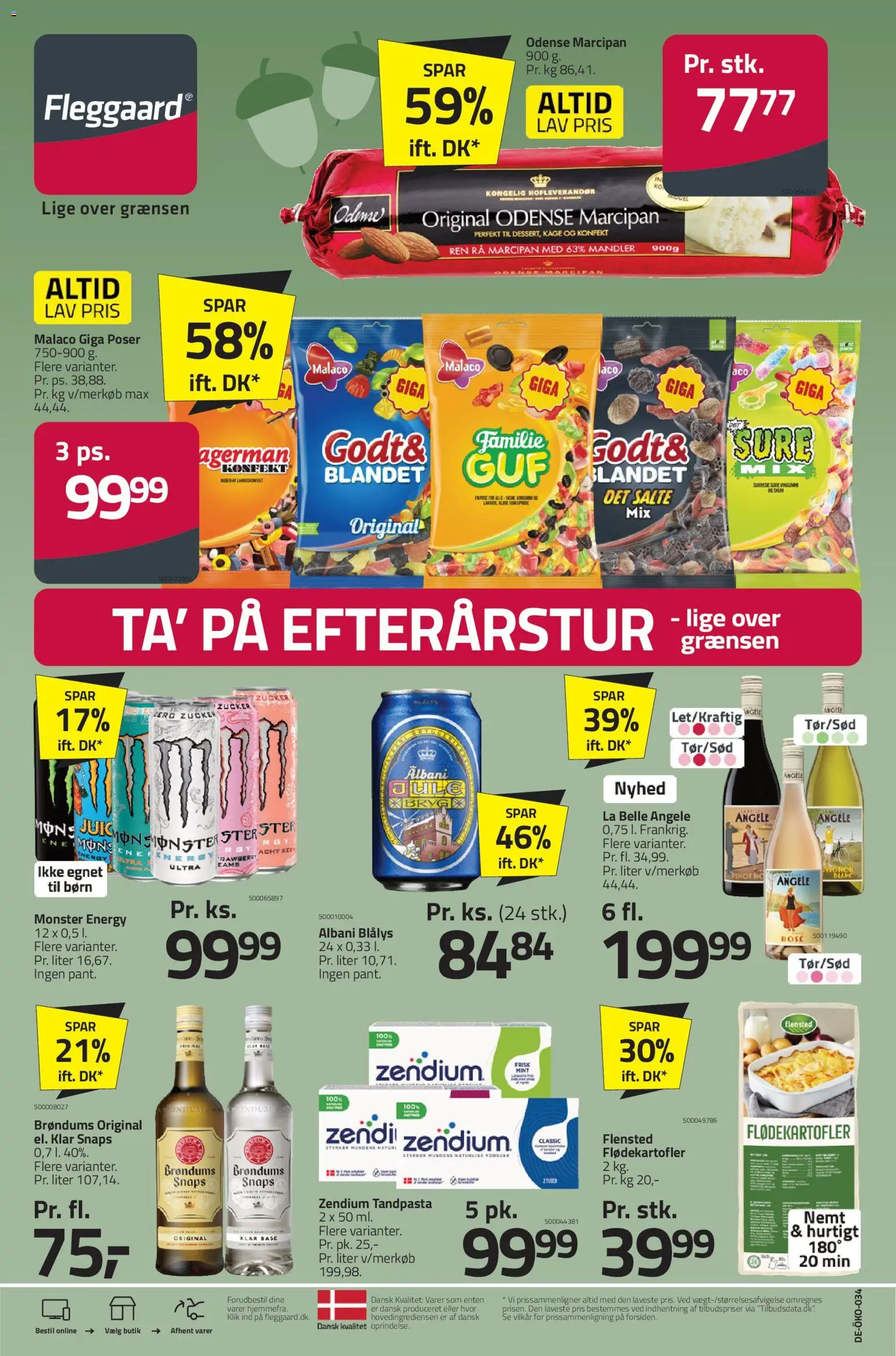 Fleggaard tilbudsavis – gyldig fra 21/10/2026 | Side: 62 | Produkter: Mandler, Is, Vingummi, Søm