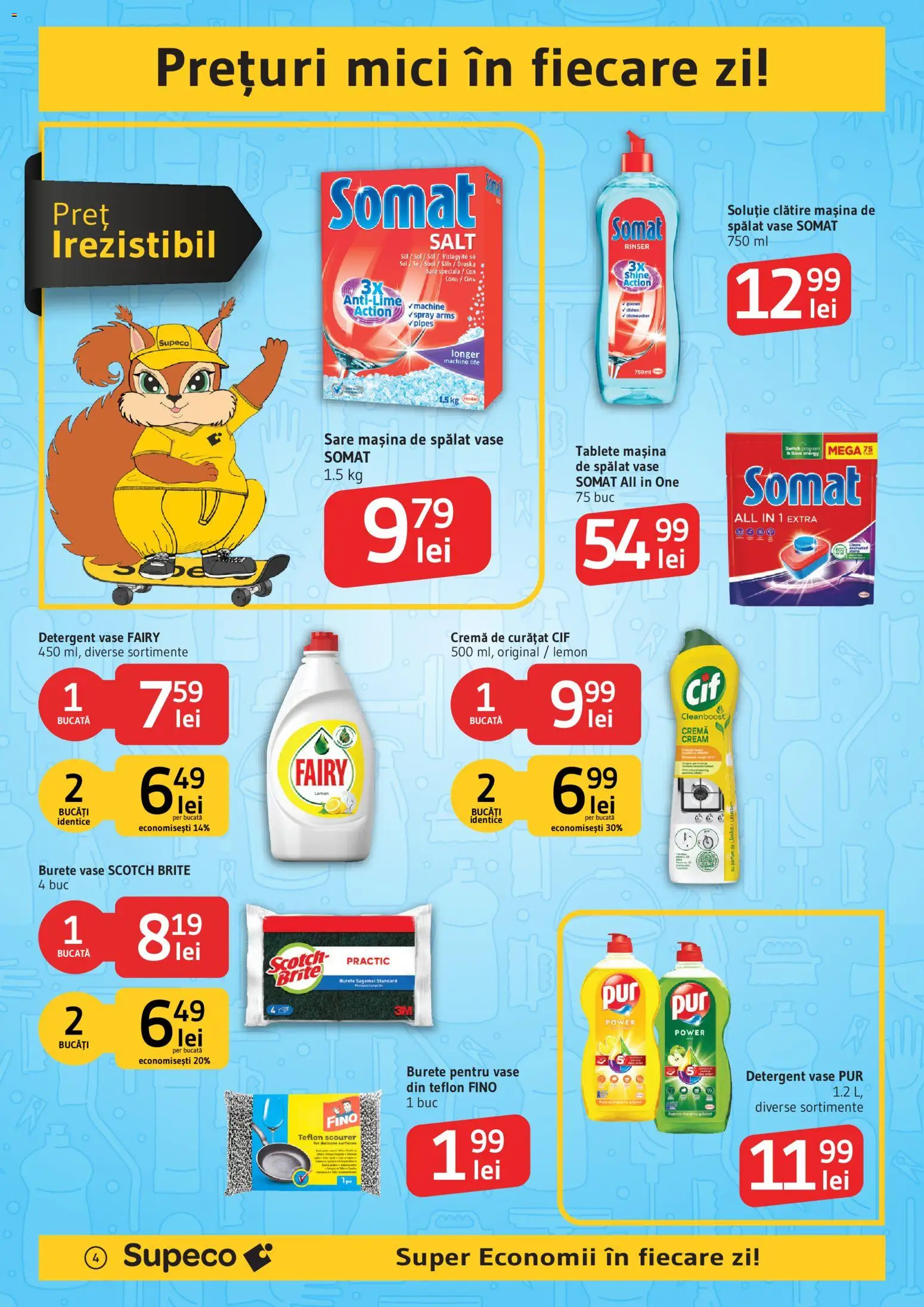 Noul catalog Supeco – valabil de la 16.07.2026 | Pagină: 4 | Produse: Parfum, Burete, Detergent, Lămâie