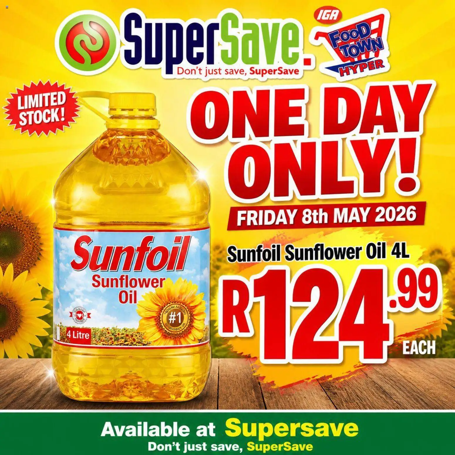 New Super Save catalogue – valid from 08.05.2026 | Page: 2 | Products: Oil, Stock
