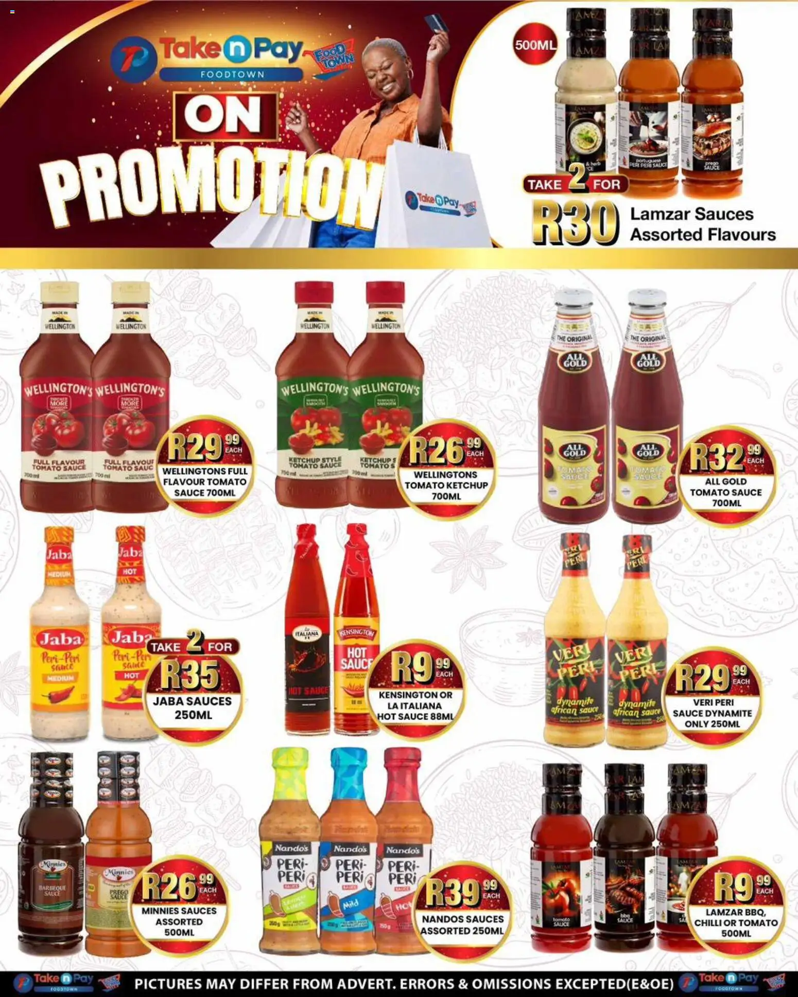 New Take n Pay catalogue – valid from 01.06.2026 | Page: 21 | Products: Wellingtons, Sauces, Sauce, Chilli