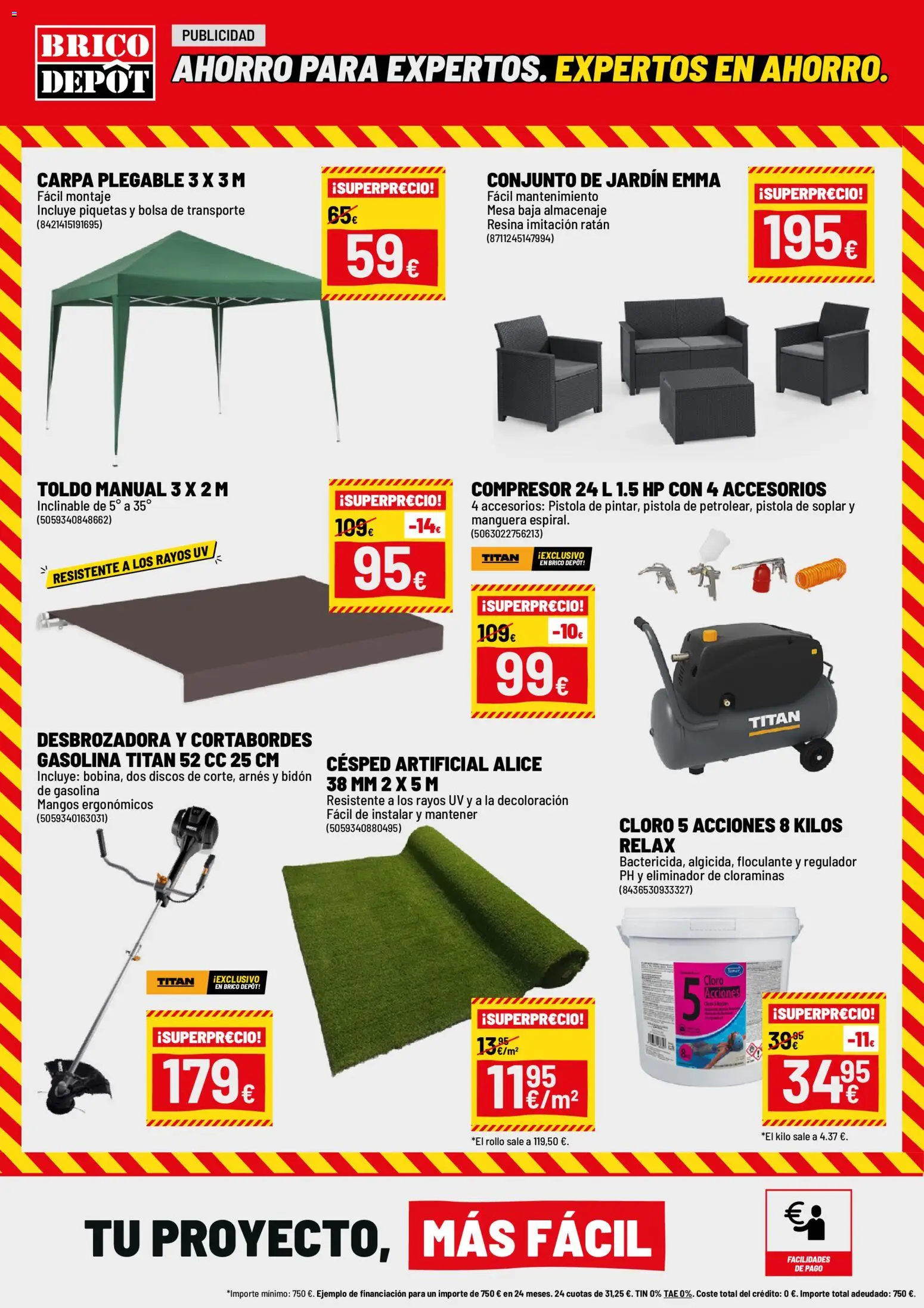 Brico Depôt folleto │ válido desde el 29.05.2026 | Página: 2 | Productos: Manguera, Bolsa, Almacenaje, Mesa