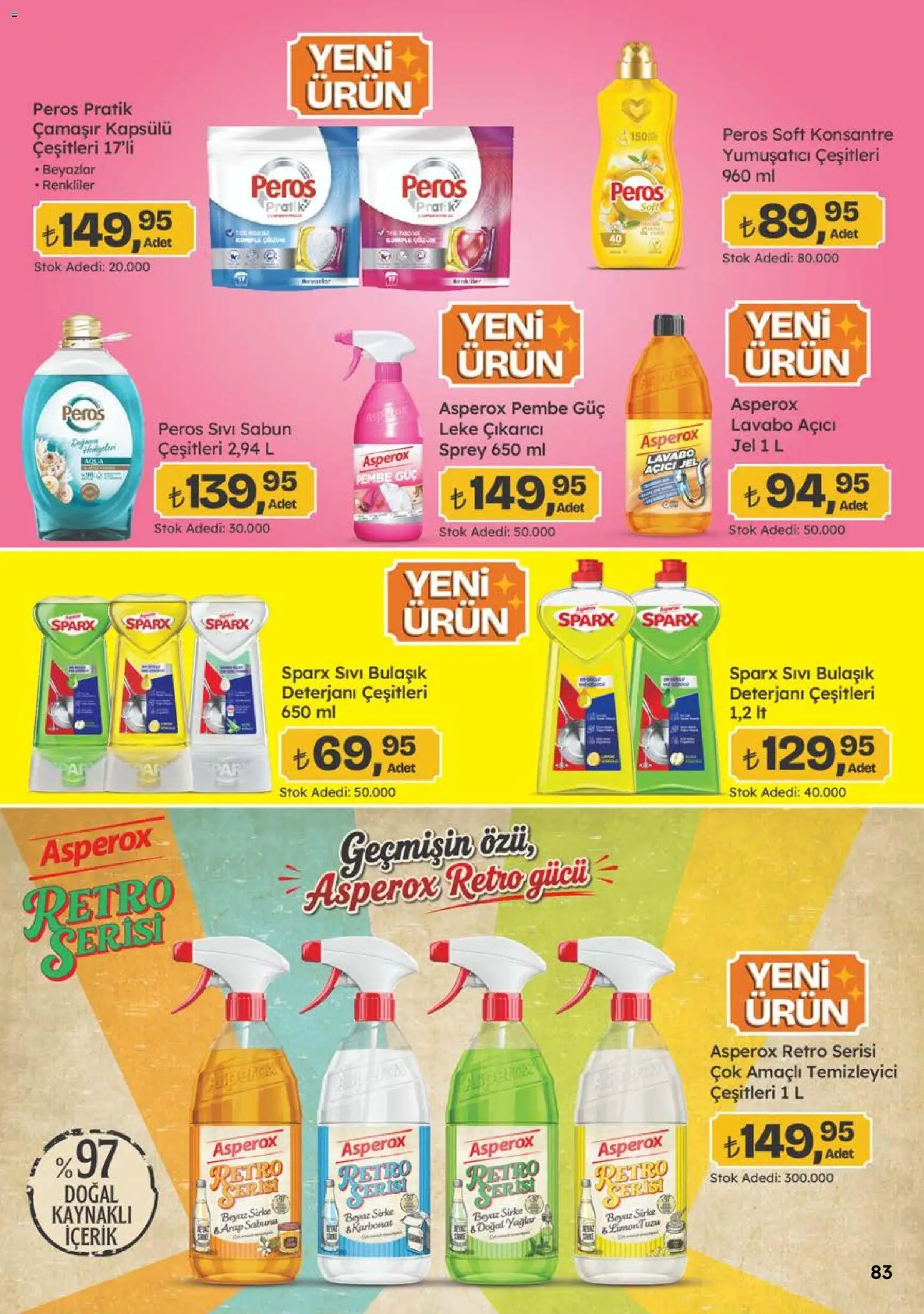 Migros Katalog - 5M Migroskop Dijital - 10 Eylül 2026 tarihinden itibaren geçerlidir | Sayfa: 83 | Ürünler: Sabun, Leke çıkarıcı, Sirke, Bulaşık deterjanı