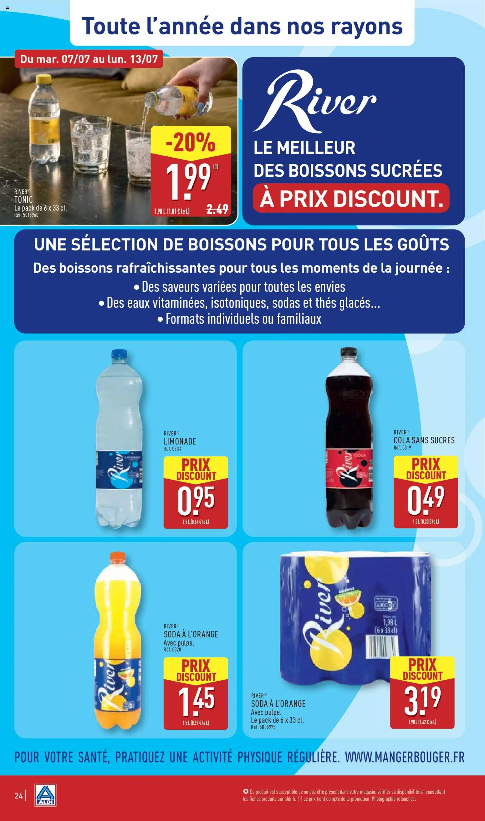 {H1} | Page: 26 | Produits: Glaces, Sodas, Orange, Limonade