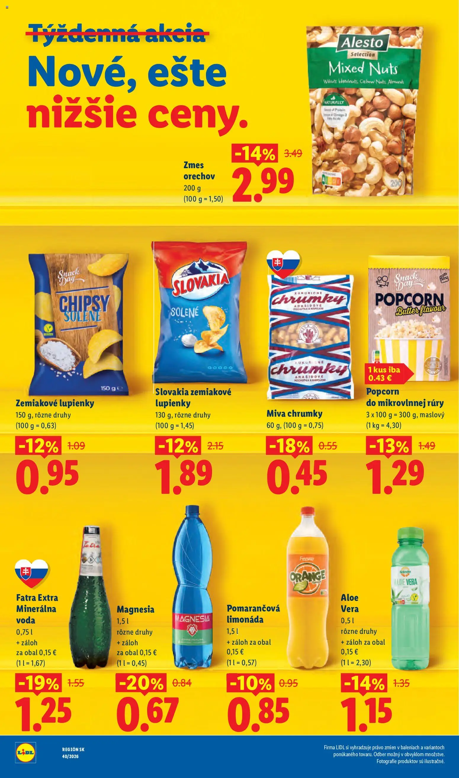 Nové Lidl akcie – leták je platný od 28.09.2026 | Strana: 8