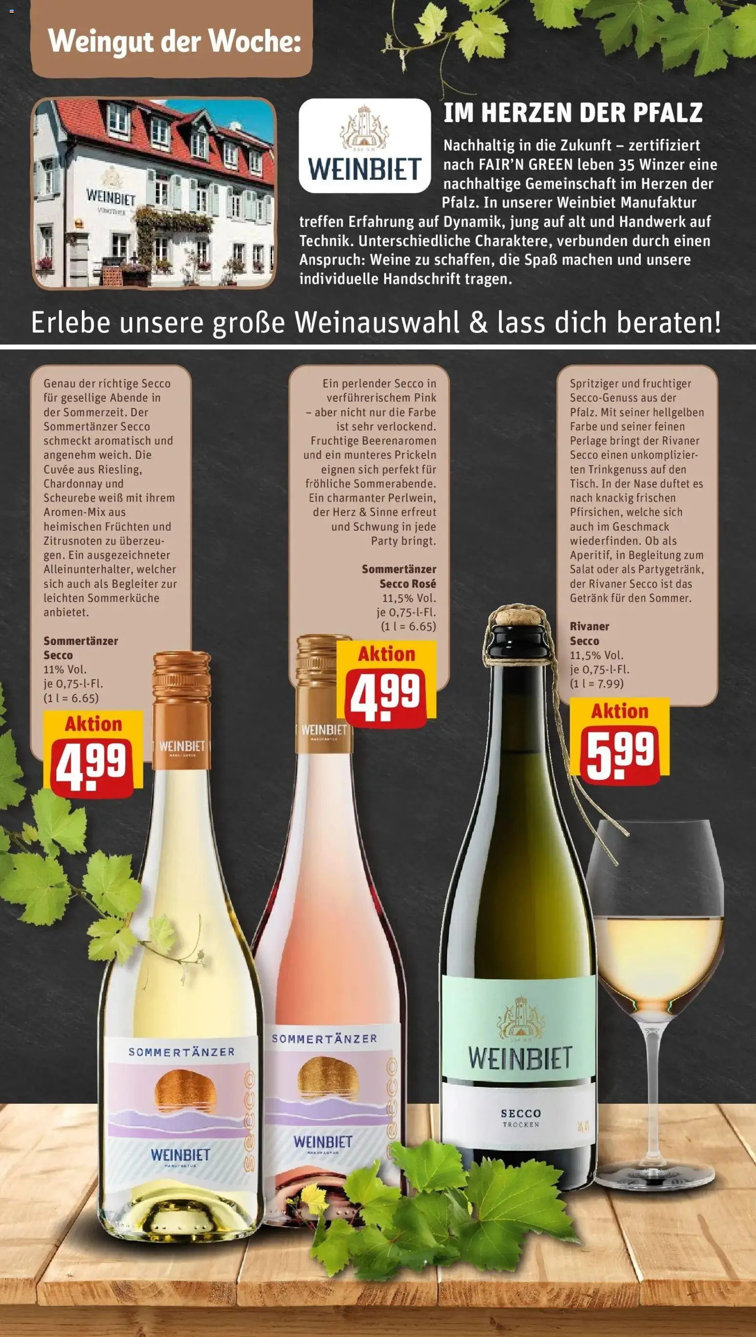 REWE Prospekt ab 10.08.2026 zum Blättern » Angebote | Seite: 33 | Produkte: Salat