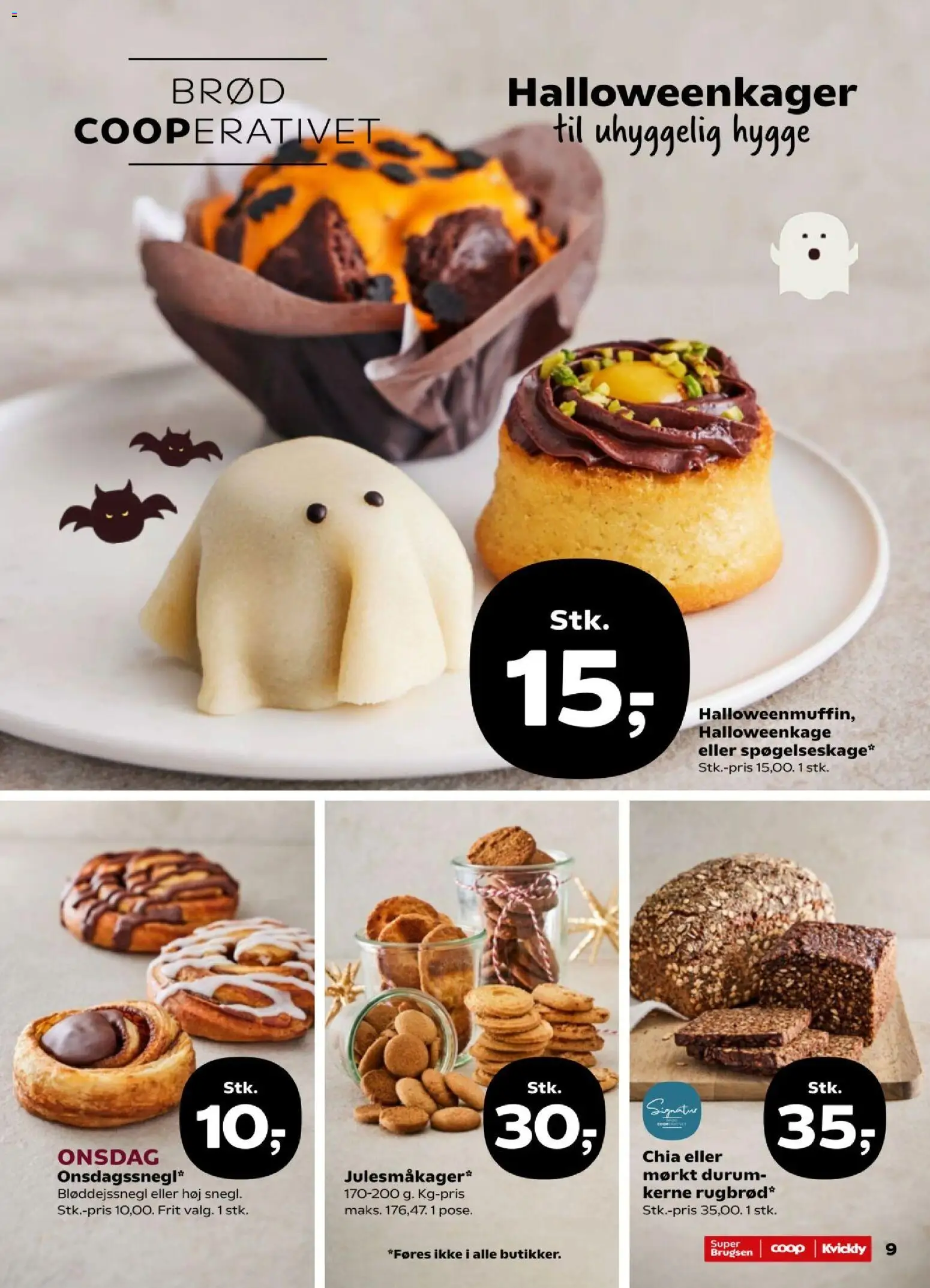 Super Brugsen tilbudsavis – gyldig fra 23/10/2026 | Side: 9 | Produkter: Brød