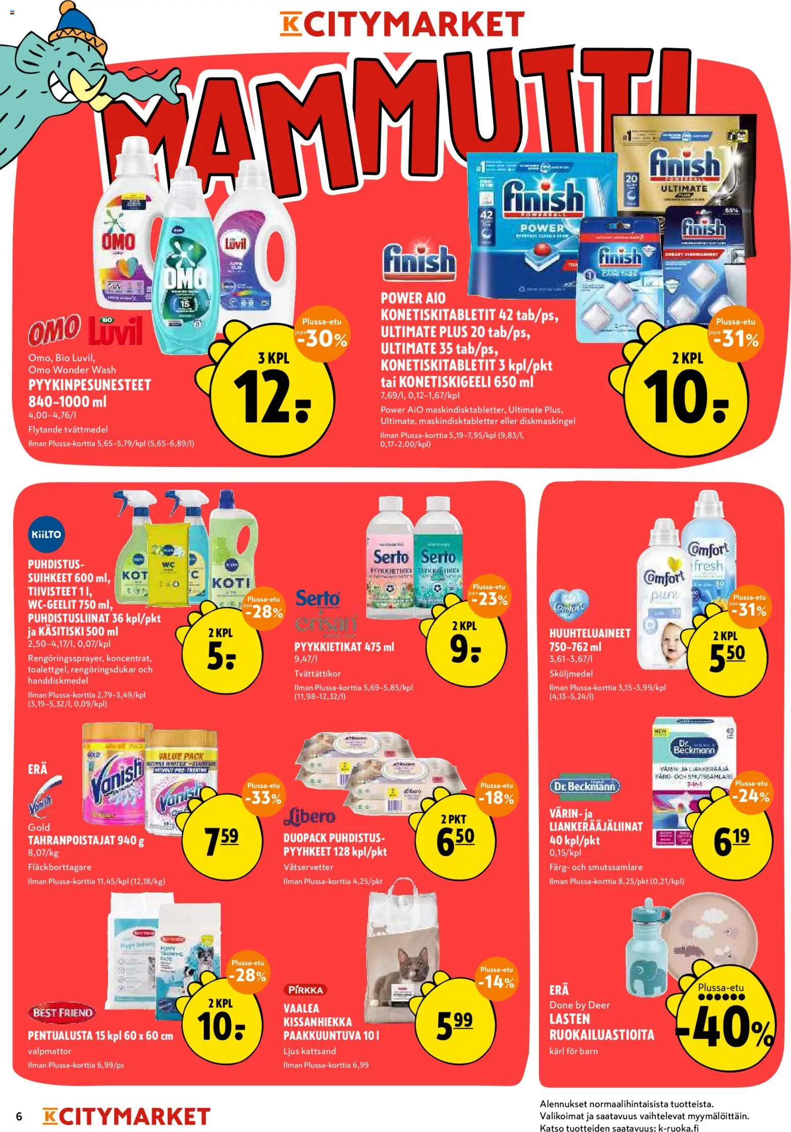 K-Citymarket tarjoukset – voimassa 08/10/2026 alkaen | Sivu: 6