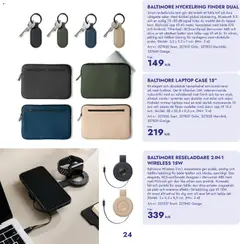 Lyreco erbjudanden Julgåvor - Förhandsvisning av reklamblad från butik Lyreco aktuell från 05/10/2026 | Sida: 24 | Produkter: Batteri, Telefon
