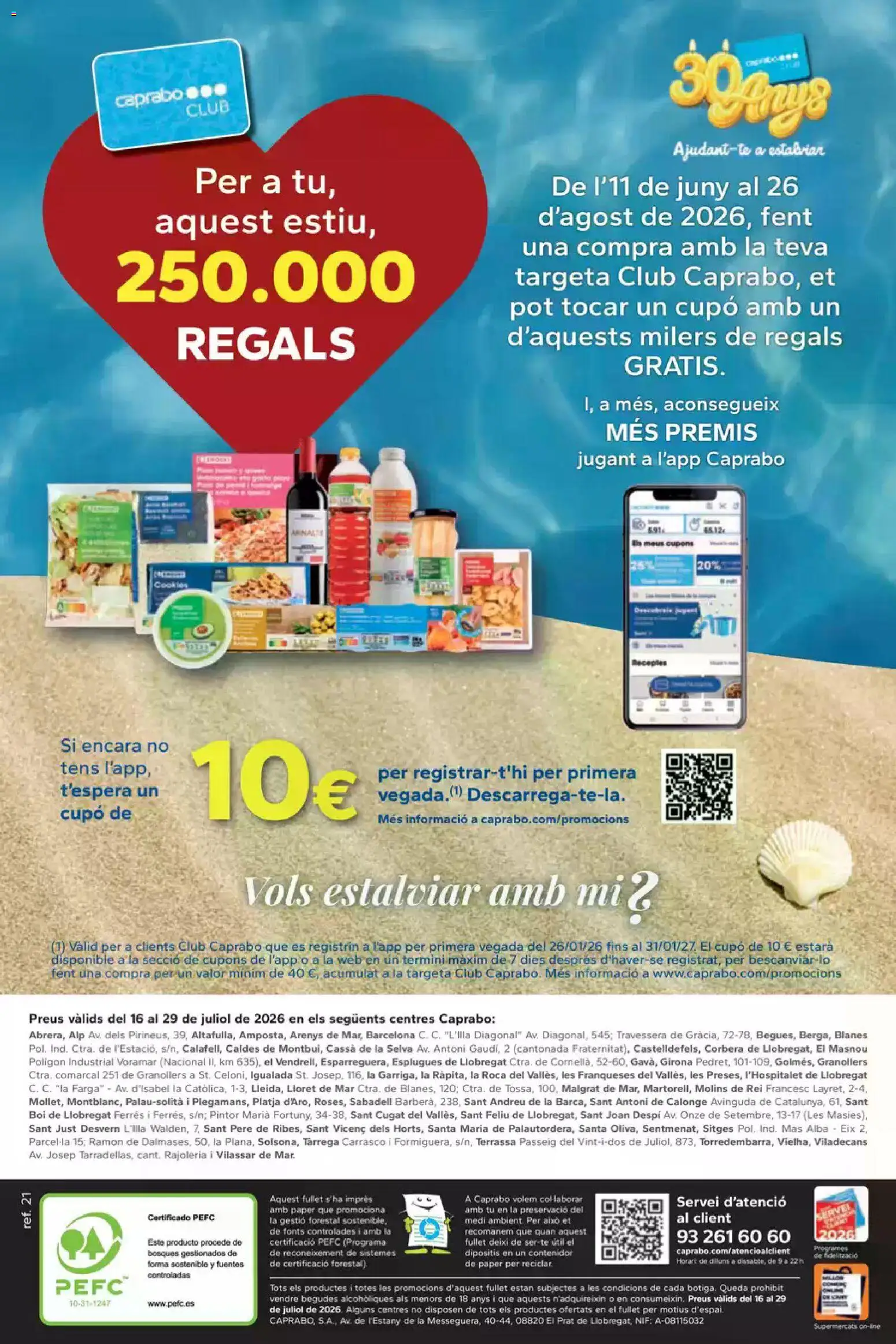 Caprabo folleto │ válido desde el 16/07/2026 | Página: 20