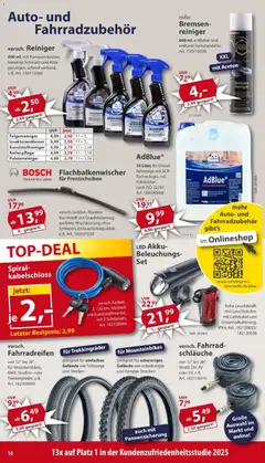 Sonderpreis Baumarkt Prospekt ab 01.08.2026 gültig | Seite: 14 | Produkte: Bosch, Ladekabel