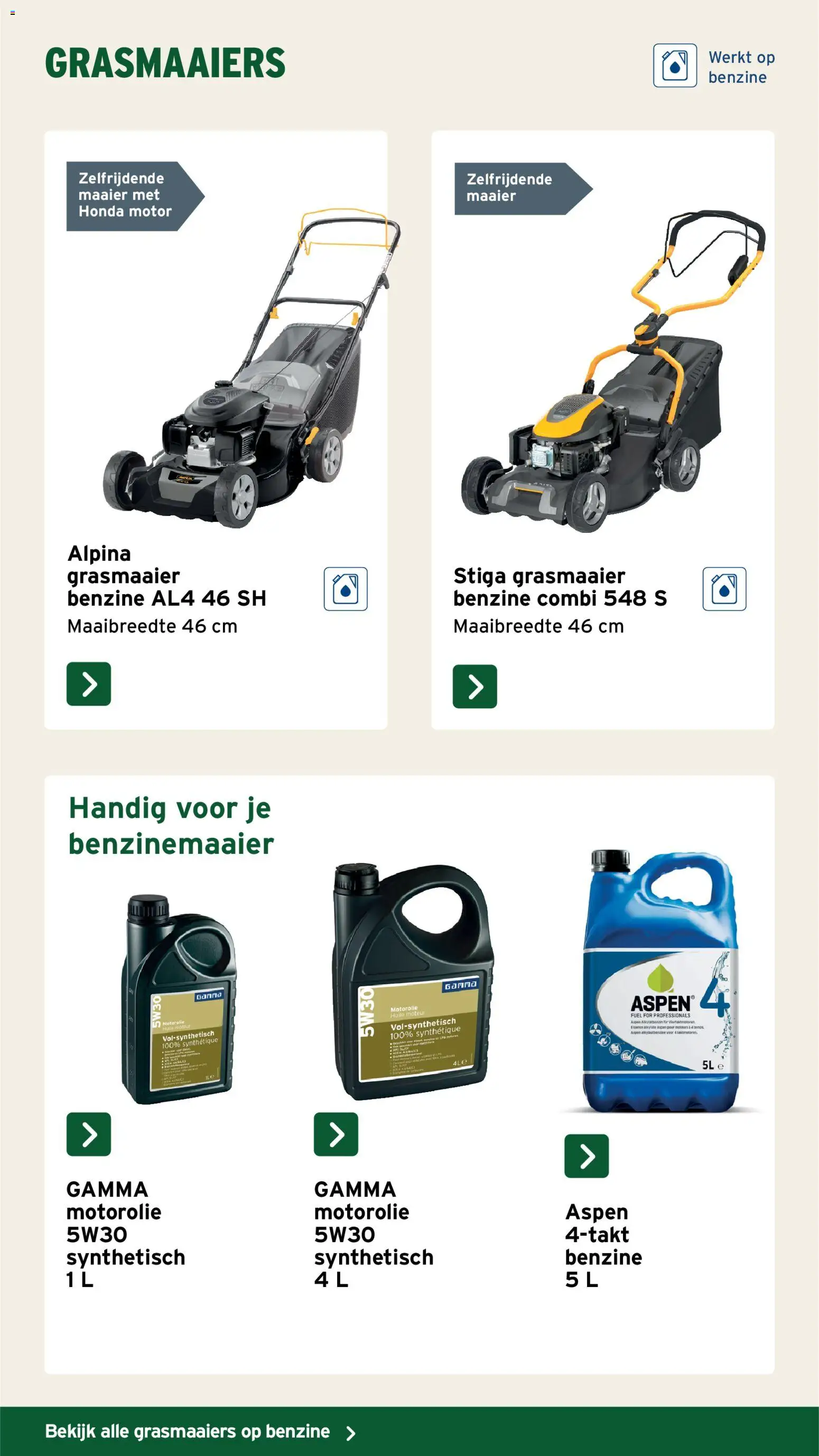 {H1} | Pagina: 48 | Producten: Maaier, Grasmaaier