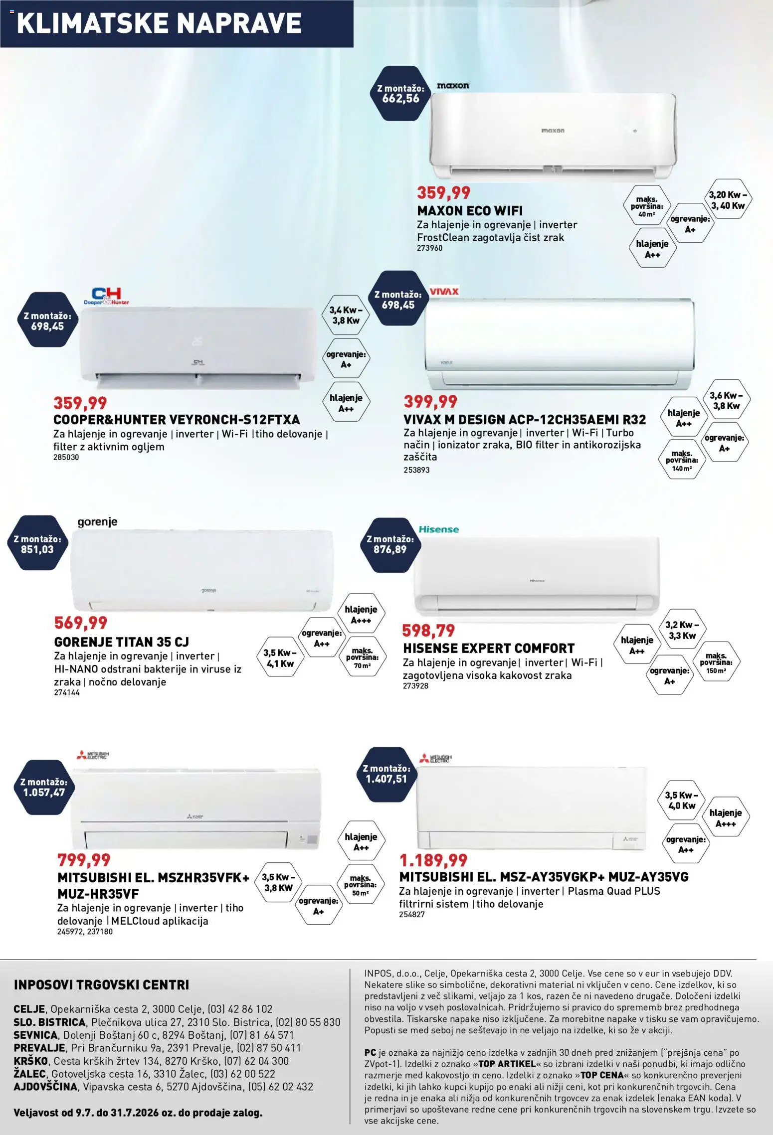 Novi Inpos katalog ponudbe – veljaven od 09.07.2026 | Stran: 28